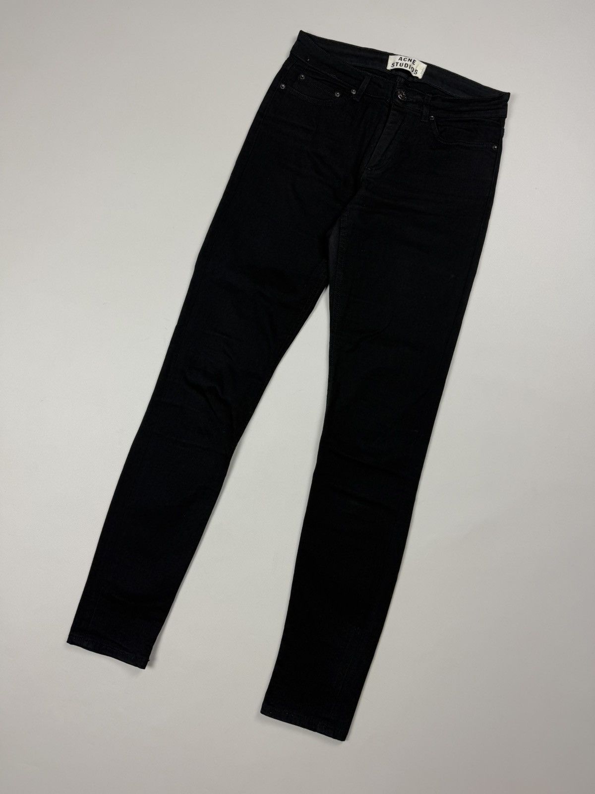 Acne Studios Skin 5 Lacey Black Ladies Skinny Jeans