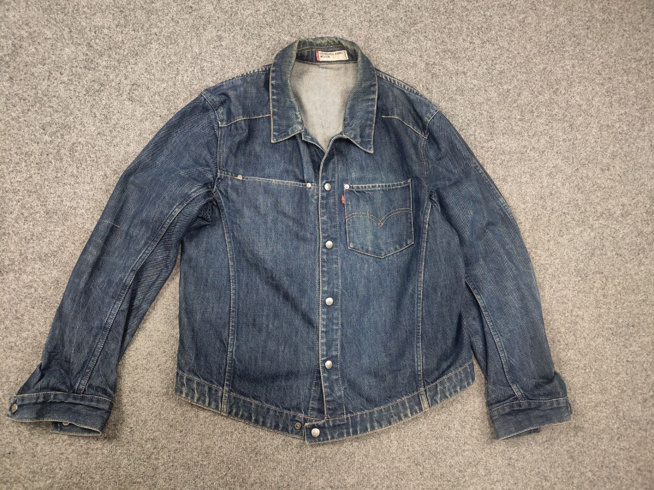 Levi's Vintage 00's Levi's Engineered Jeans Denim Trucker Jacket Size US M / EU 48-50 / 2 - 8 Thumbnail