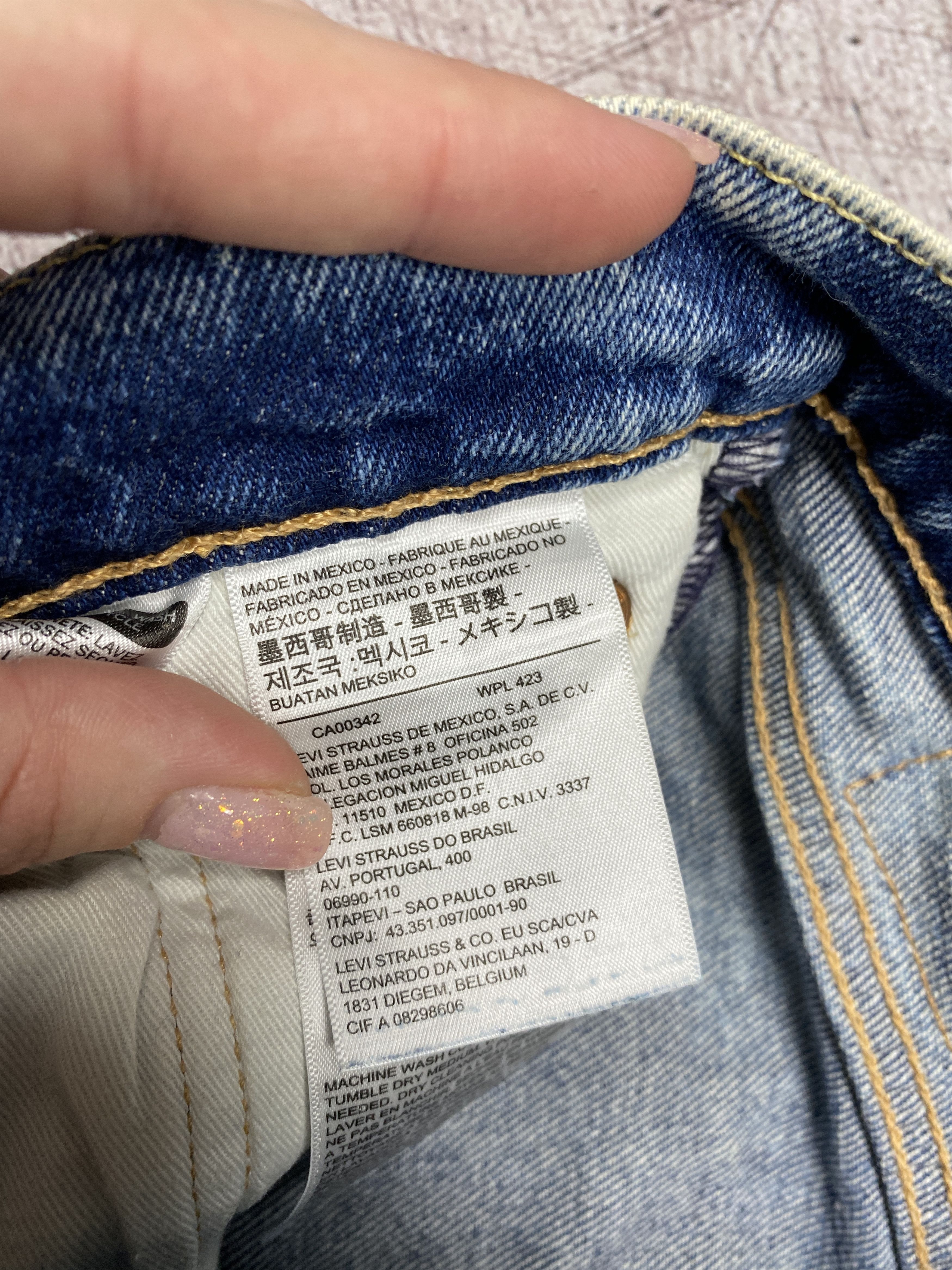 Levi's × Levi's Vintage Clothing Levi's 510 Vintage Mens Denim Pants Jeans Size US 30 / EU 46 - 7 Thumbnail