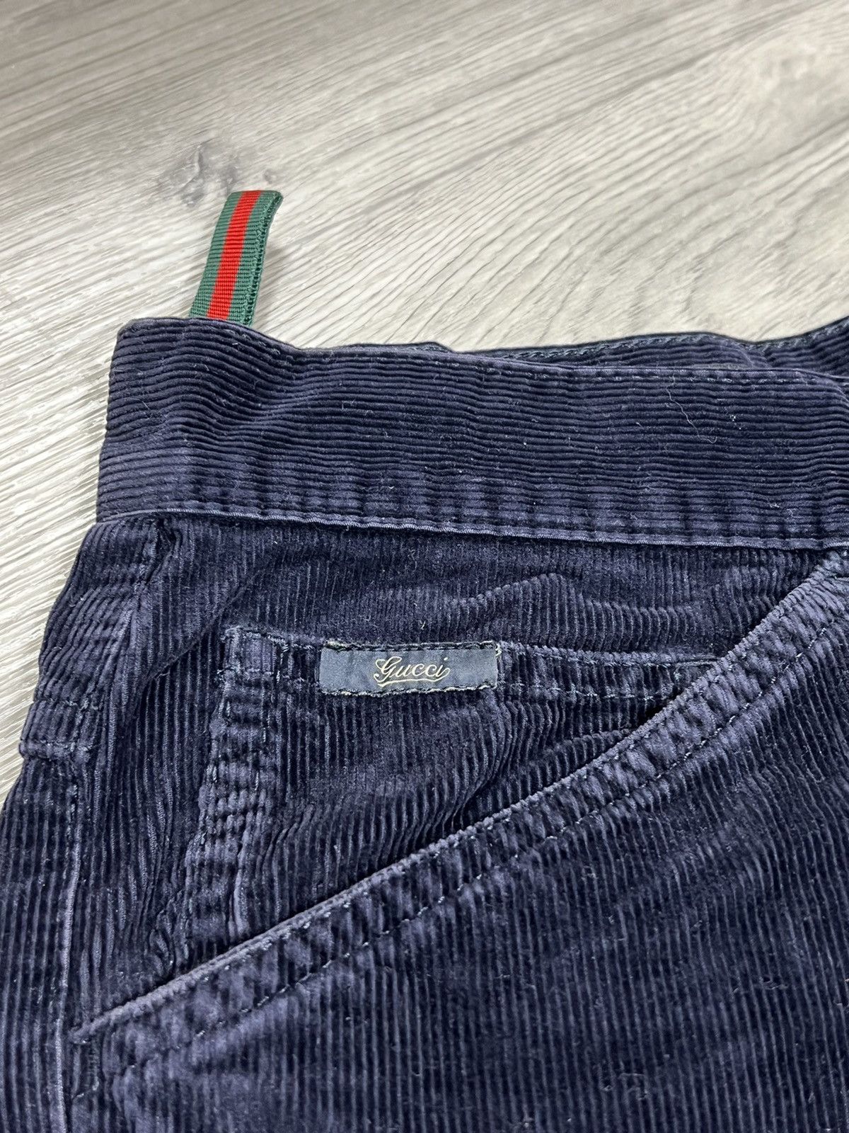 Gucci Gucci Straight-Leg Corduroy Pants Black Men’s Size 52 Size US 36 / EU 52 - 7 Thumbnail