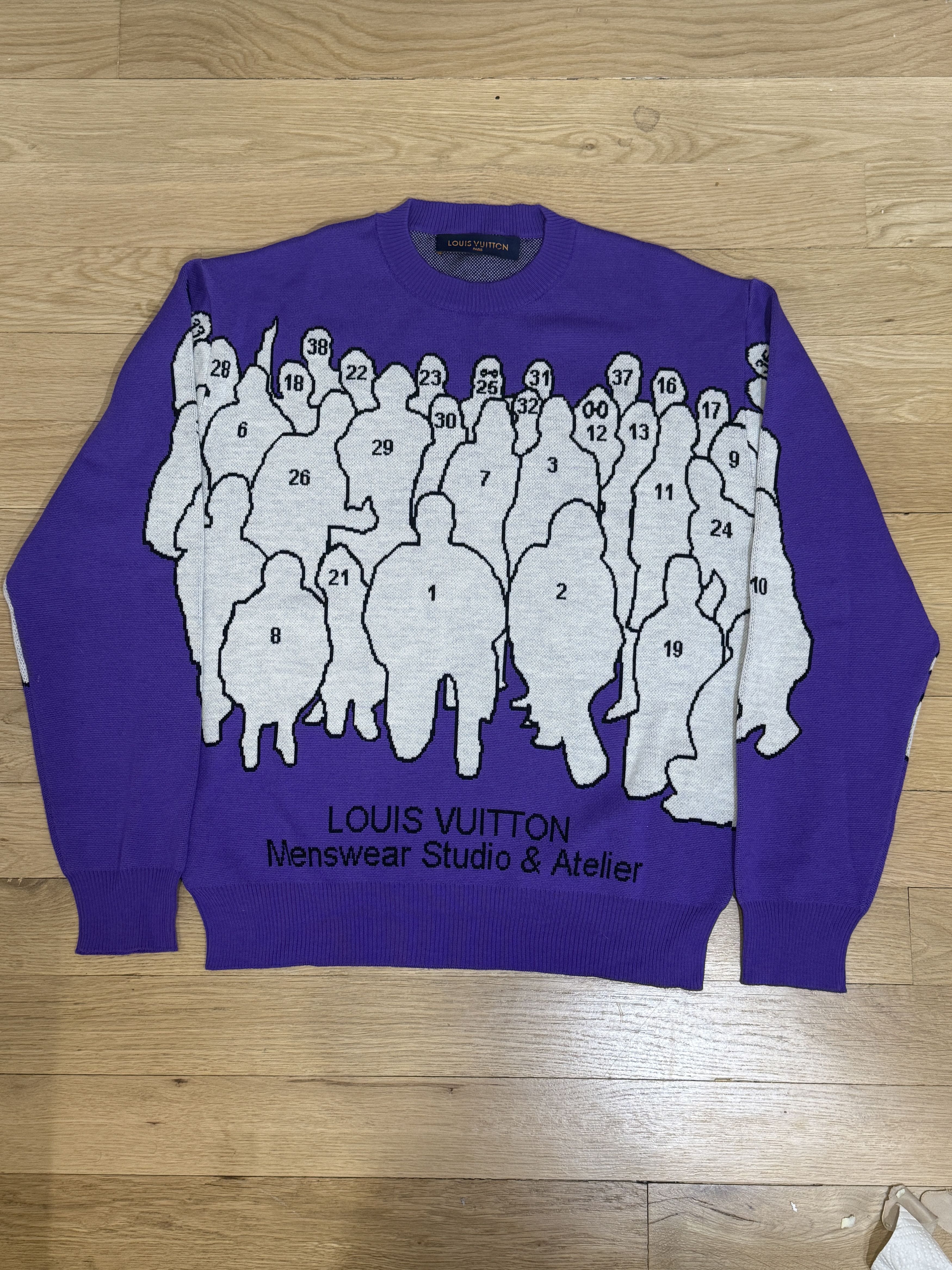 Louis Vuitton Menswear Studio Atelier Sweater Size US L / EU 52-54 / 3 - 1 Thumbnail
