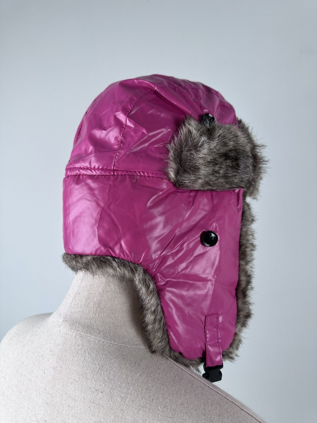 Hysteric Glamour × If Six Was Nine × Le Grande Bleu (L.G.B.) Y2k Vintage Fuzzy Ushanka Hat If Six Was Nine Fur Faux Size ONE SIZE - 4 Thumbnail