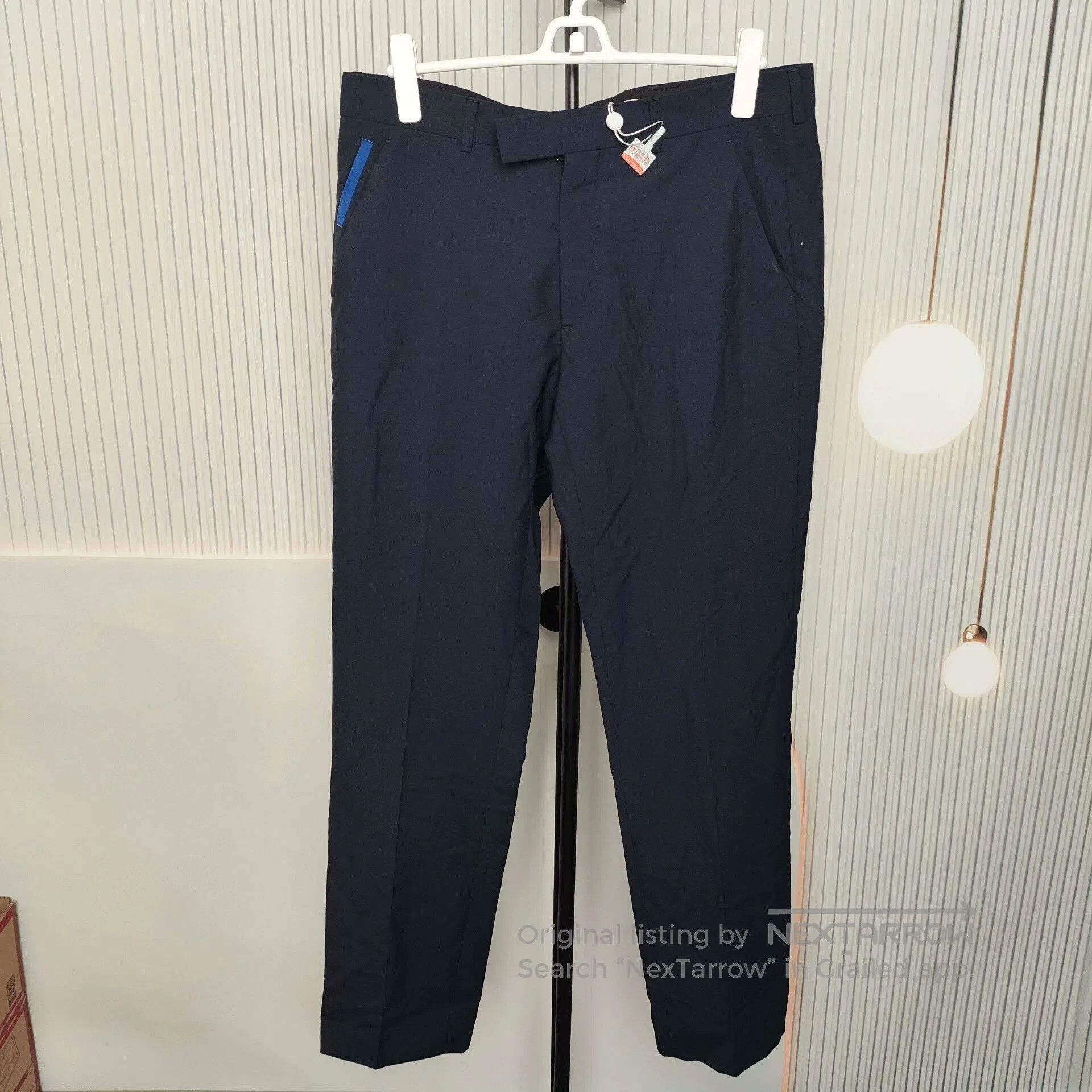 Dior Dior Men's Dark Blue Casual Pants 48. Size US 32 / EU 48 - 1 Thumbnail
