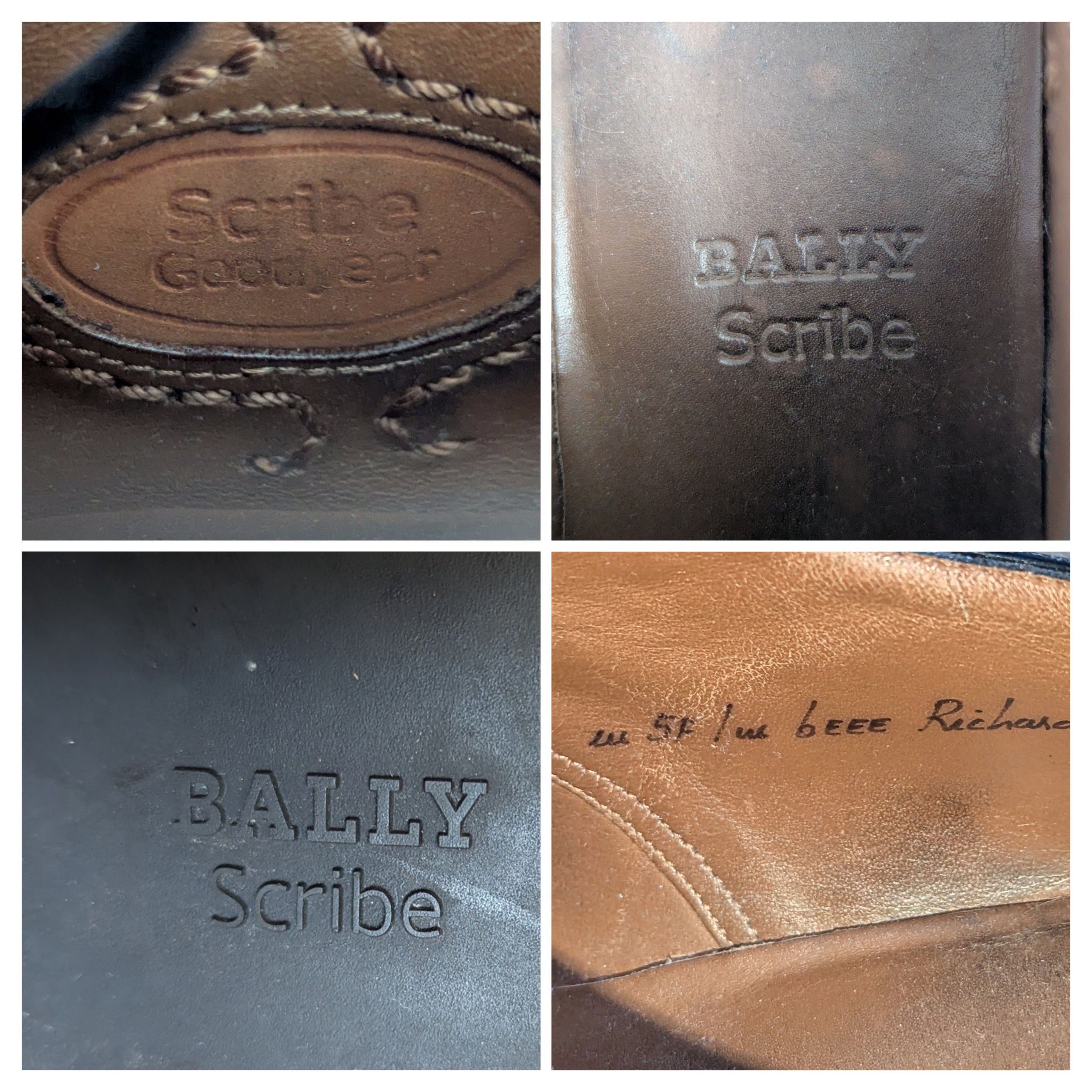 Bally Bally Scribe Wingtip Derby Brogues Goodyear Welted Size US 7 / EU 40 - 8 Thumbnail