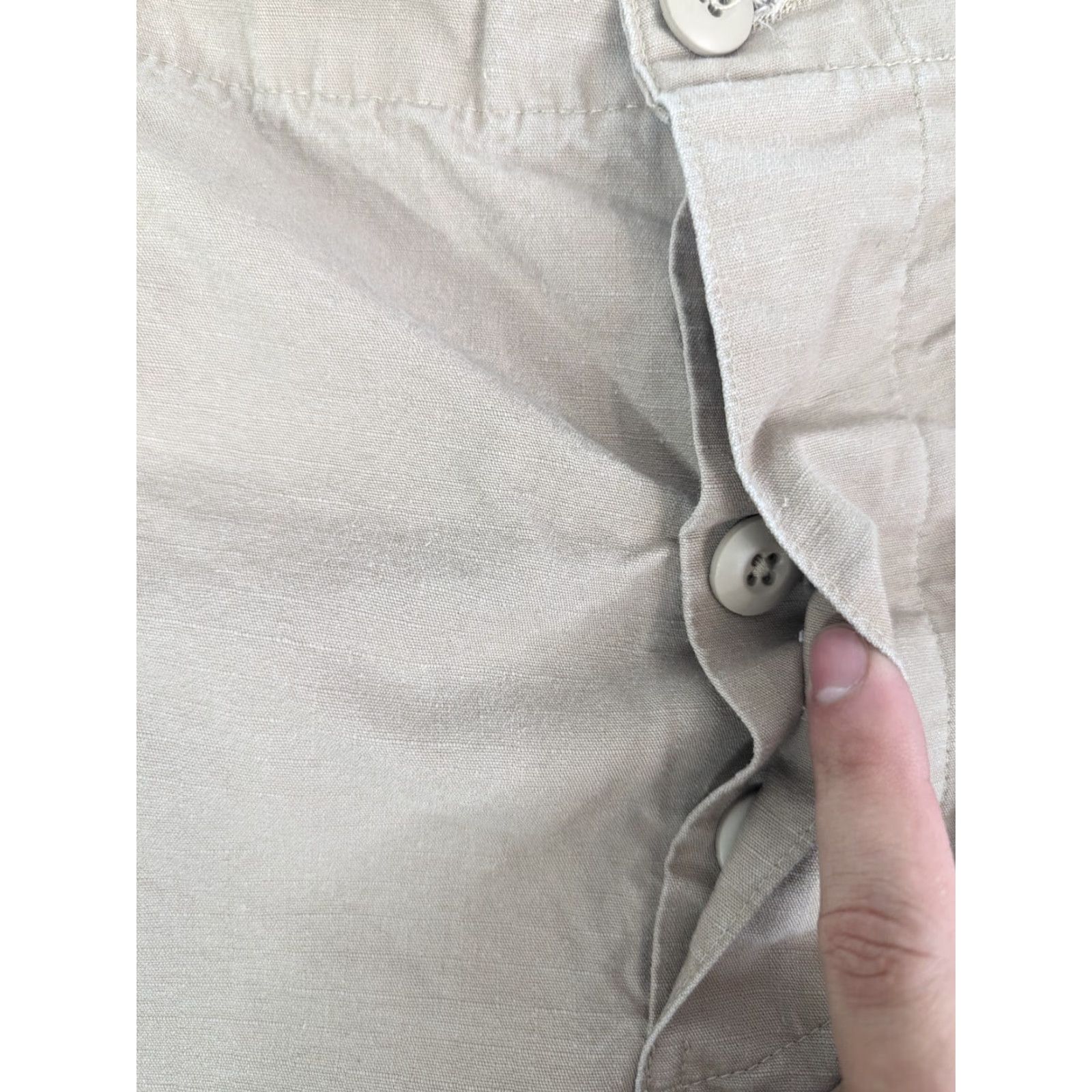 Vintage TRU-SPEC Khaki Shorts Cargo Tactical Ripstop Adjustable Waist 35-39” Men’s Large Size US 33 - 2 Thumbnail