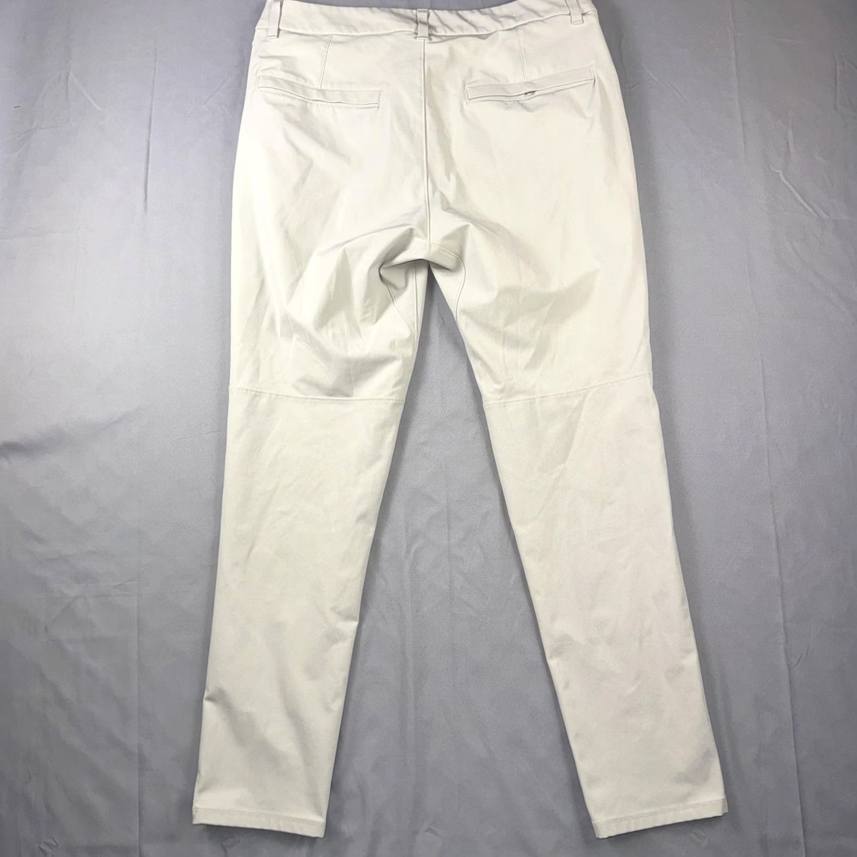 Lululemon Lululemon Pants Men's 32 Beige Slim Tapered Chino Performance Stretch Flat Front Zip Pockets Casual Business Size US 32 / EU 48 - 2 Thumbnail