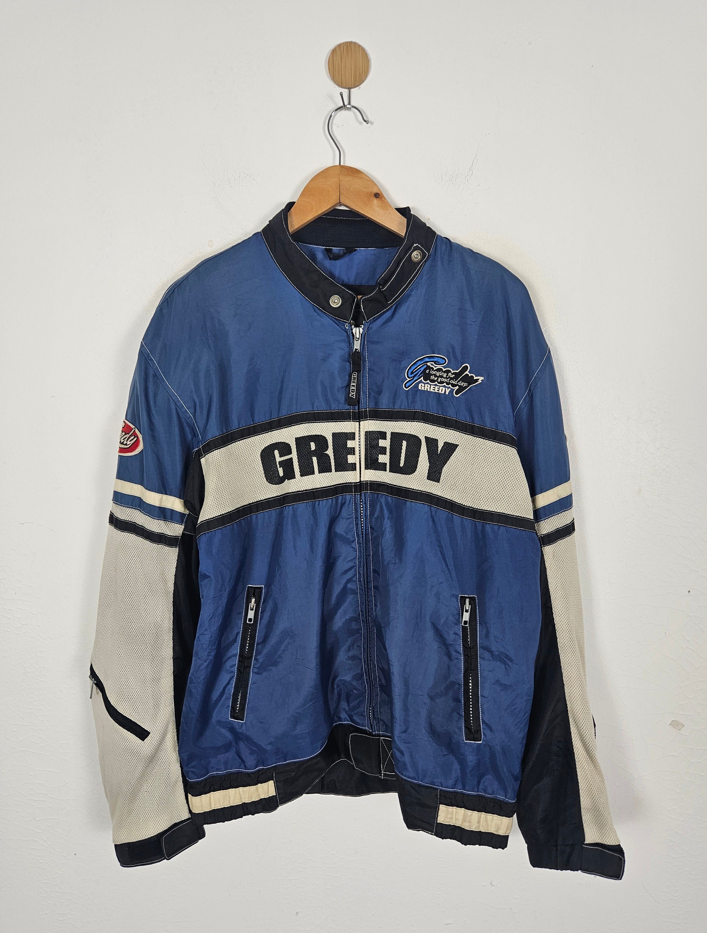Sports Specialties Vintage Greedy Racing Rider Jacket Size US L / EU 52-54 / 3 - 1 Thumbnail