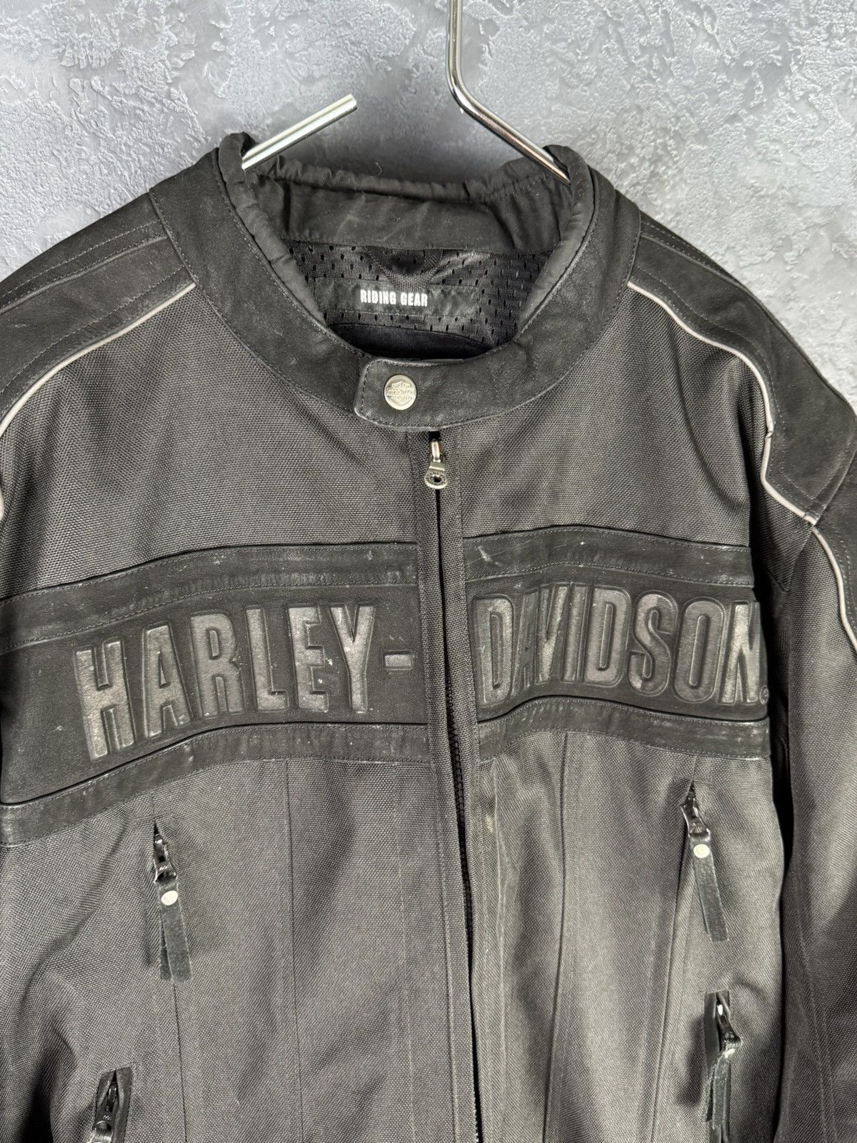 Harley Davidson Harley Davidson Authority Leanther Textile Jacket Body Armor Size US XL / EU 56 / 4 - 2 Thumbnail