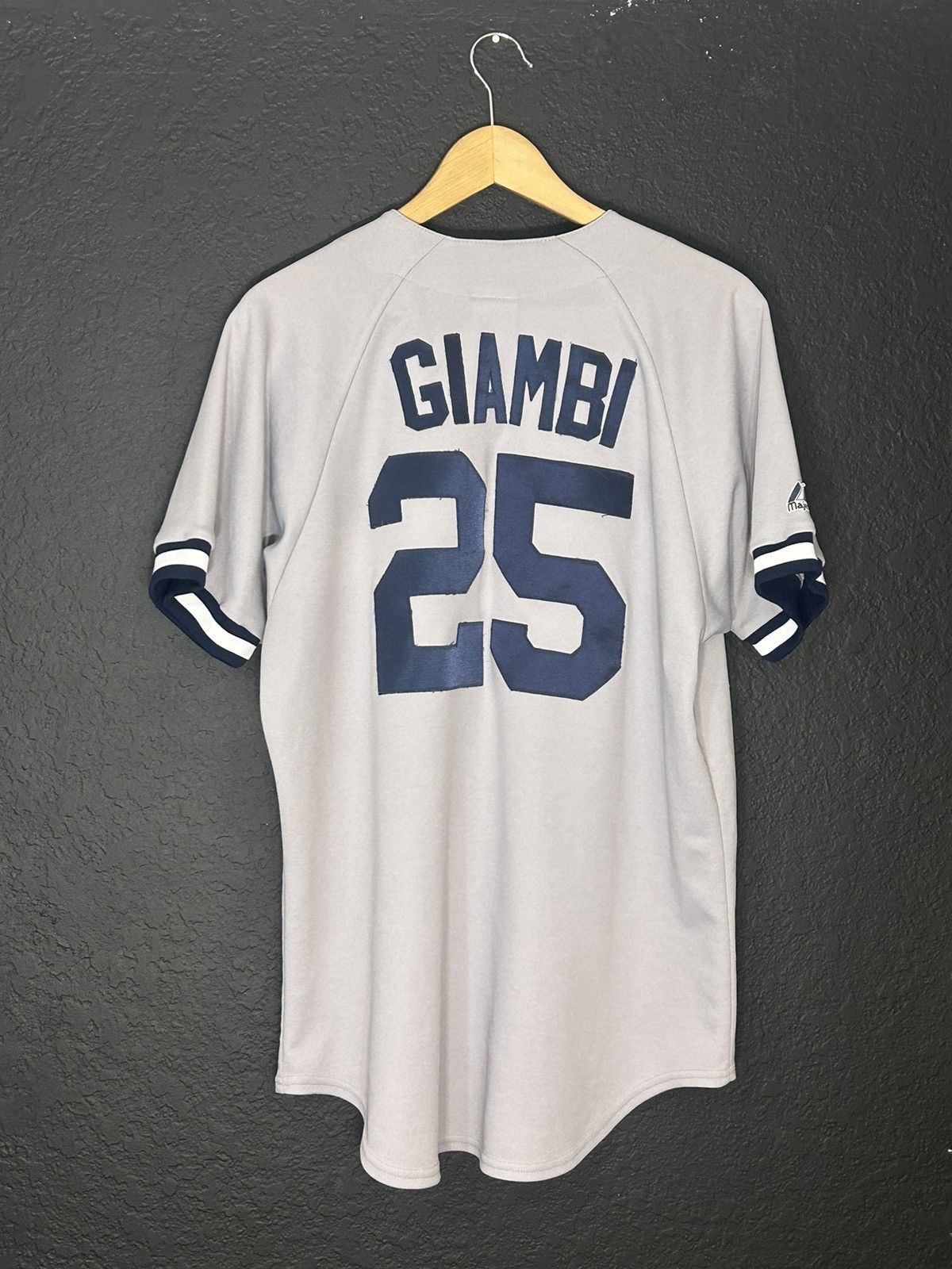 Majestic MLB Y2K New York Yankees Jason Gambi #25 Jersey Size US M / EU 48-50 / 2 - 6 Thumbnail