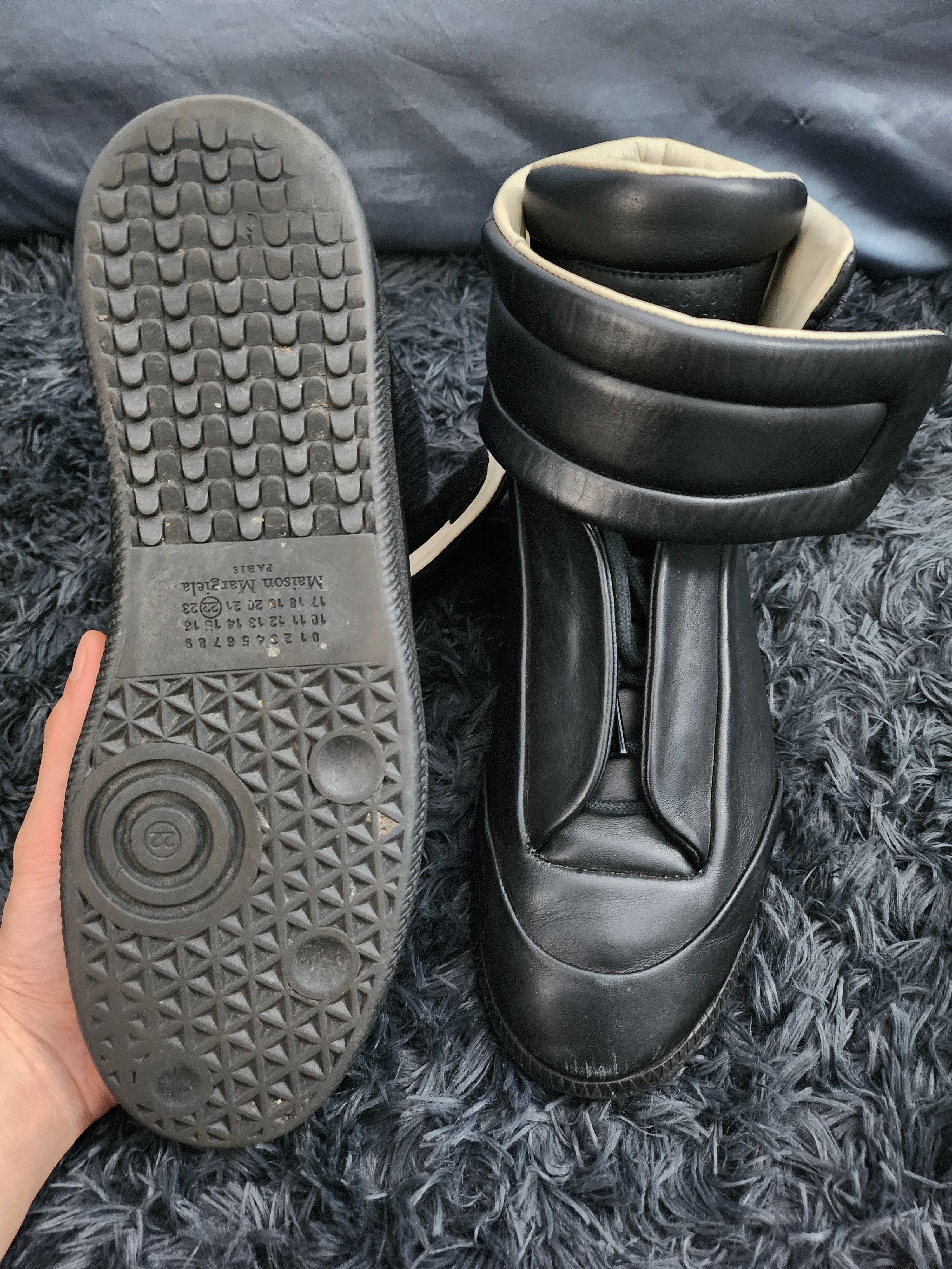 Maison Margiela Maison Margiela Future High black leather Size US 9.5 / EU 42-43 - 3 Thumbnail