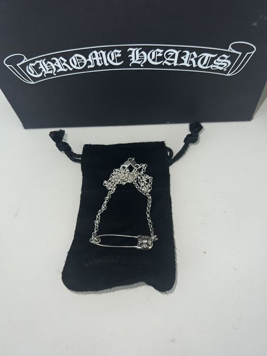 Chrome Hearts Chrome Hearts Safety Pin Necklace Grailed
