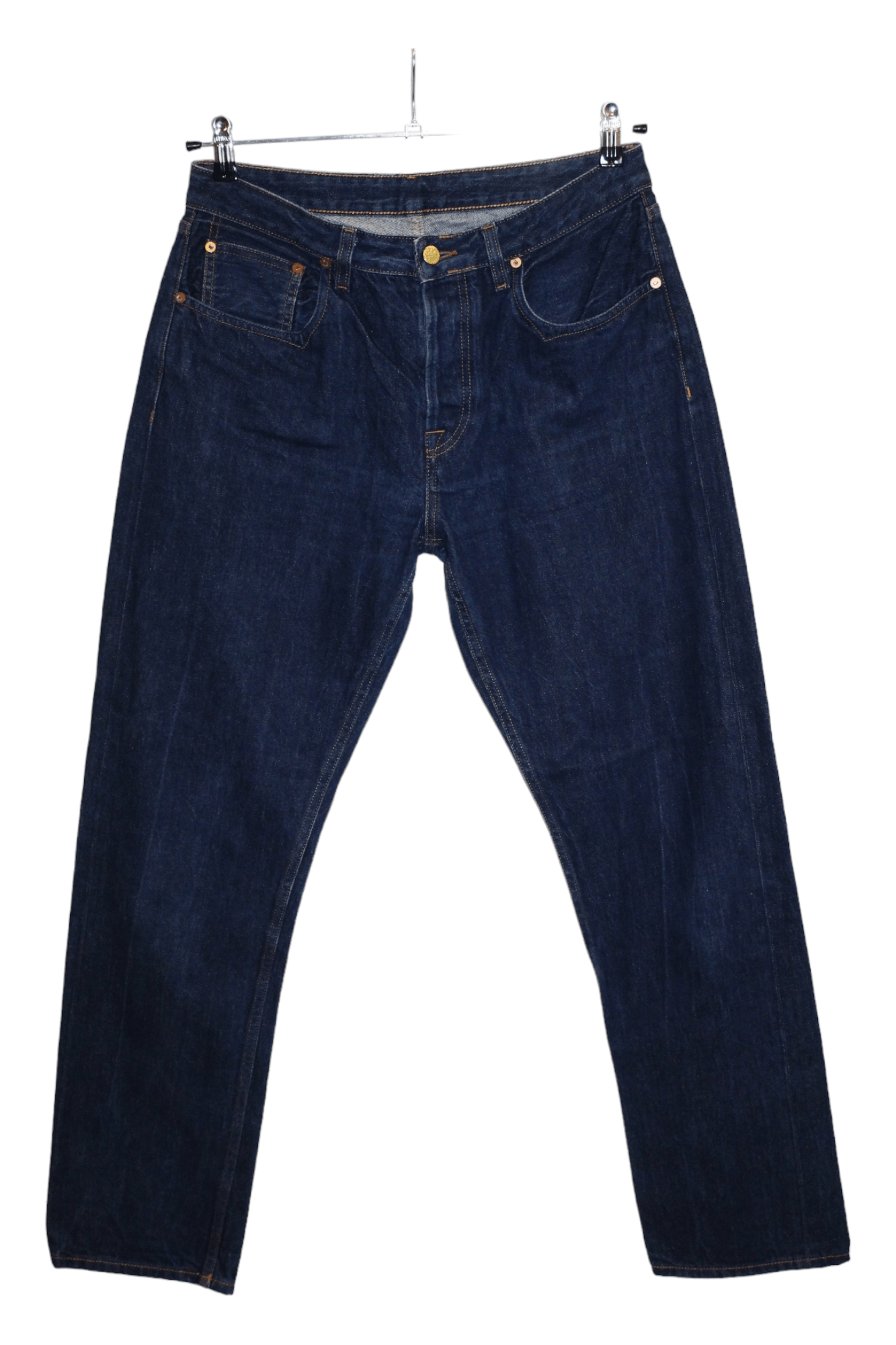 Blue Blue Japan Hen's Teeth Candiani Selvedge Denim 14,3oz Button-fly jeans Size US 32 / EU 48 - 13 Thumbnail