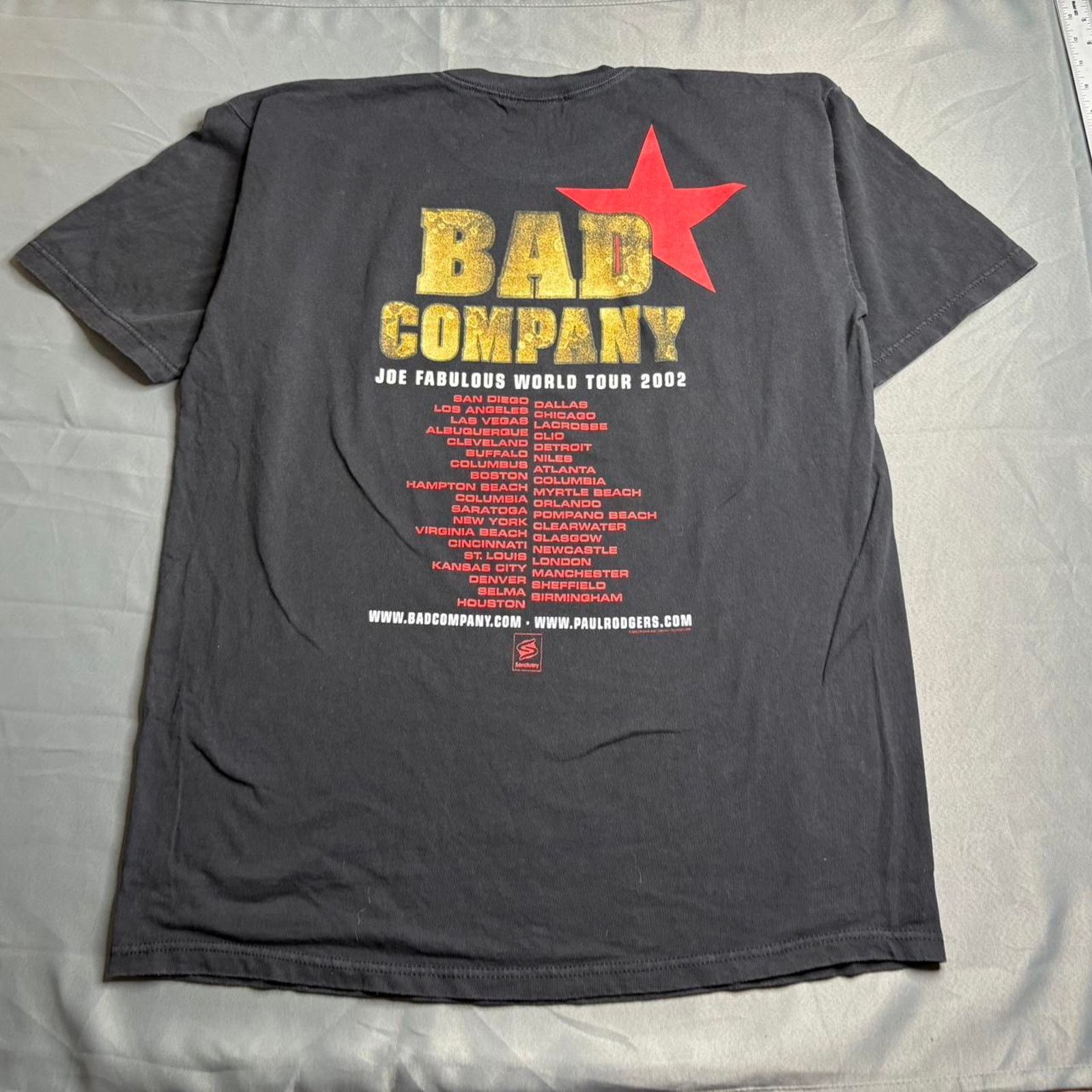 Other Vintage shirt bad company joe fabulous world tour 2002 xl Size US XL / EU 56 / 4 - 1 Thumbnail