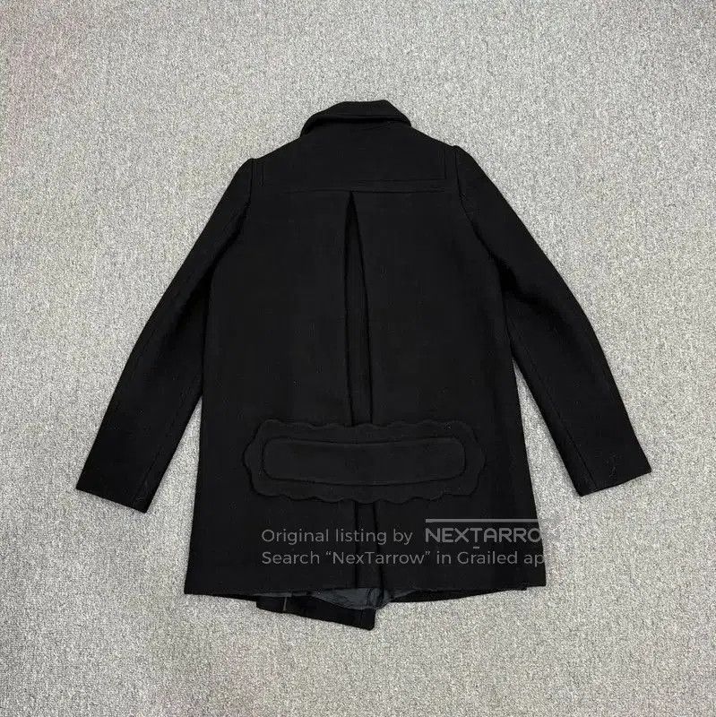 Miu Miu Miu Miu Women's Black Wool Coat . Size M / US 6-8 / IT 42-44 - 2 Thumbnail