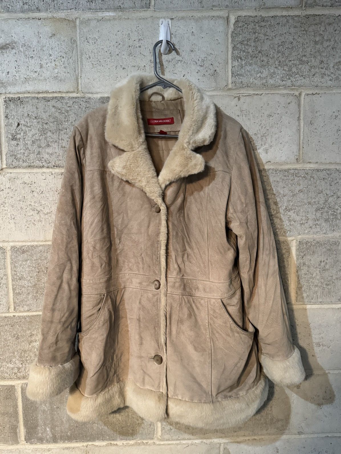 Gloria Vanderbilt Gloria Vanderbilt Fur Coat Size XL / US 12-14 / IT 48-50 - 3 Thumbnail