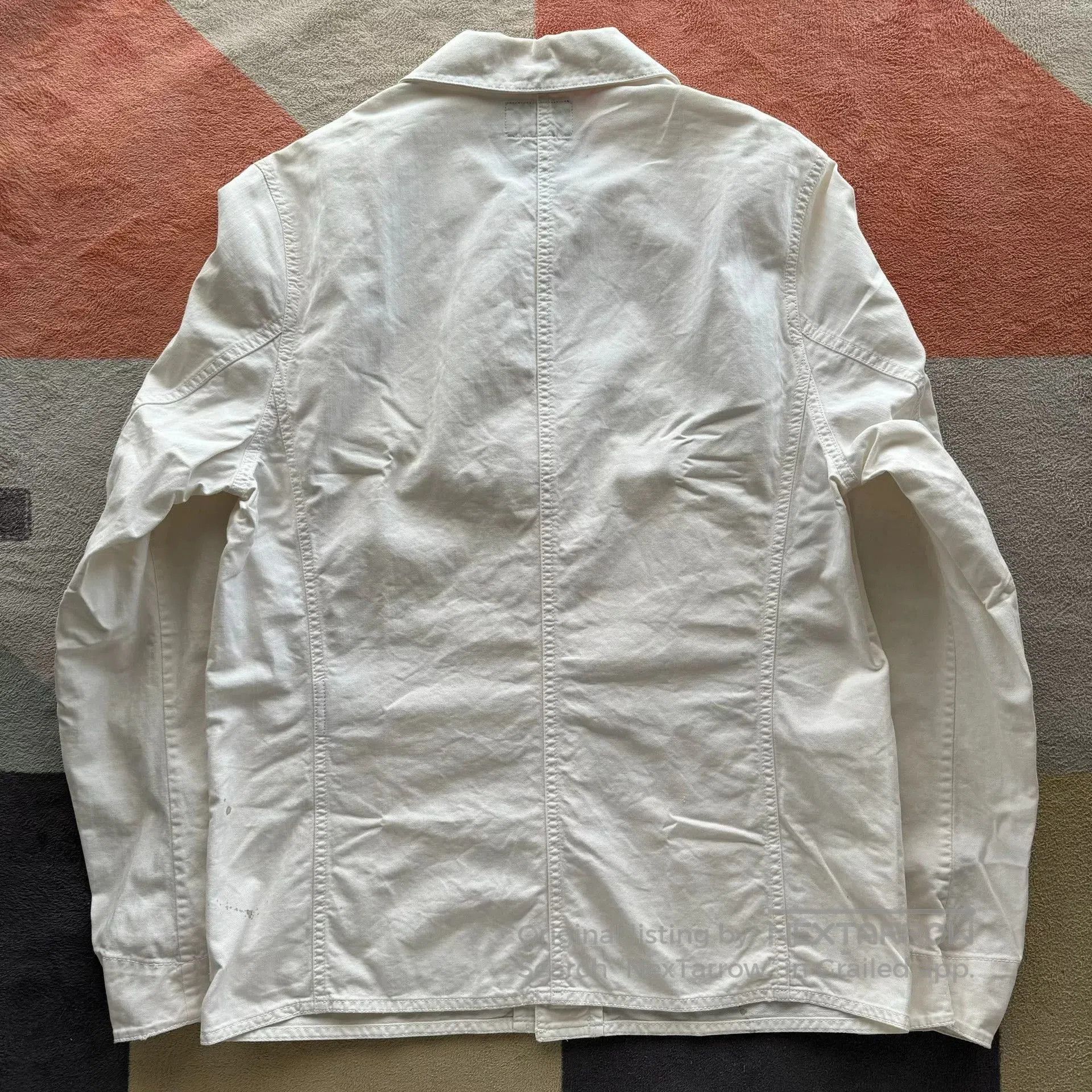Rugby Ralph Lauren Ralph Lauren Rugby White Work Jacket. Size US S / EU 44-46 / 1 - 7 Thumbnail