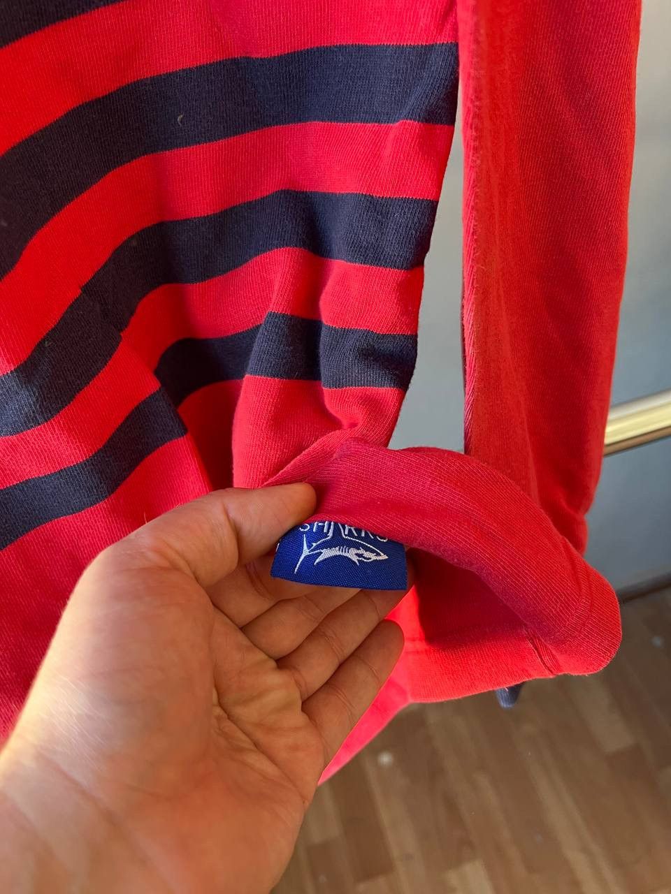 Cotton Traders 1998/99 SHARKS RUGBY AWAY RARE UNION SHIRT JERSEY SIZE XL Size US XL / EU 56 / 4 - 9 Thumbnail