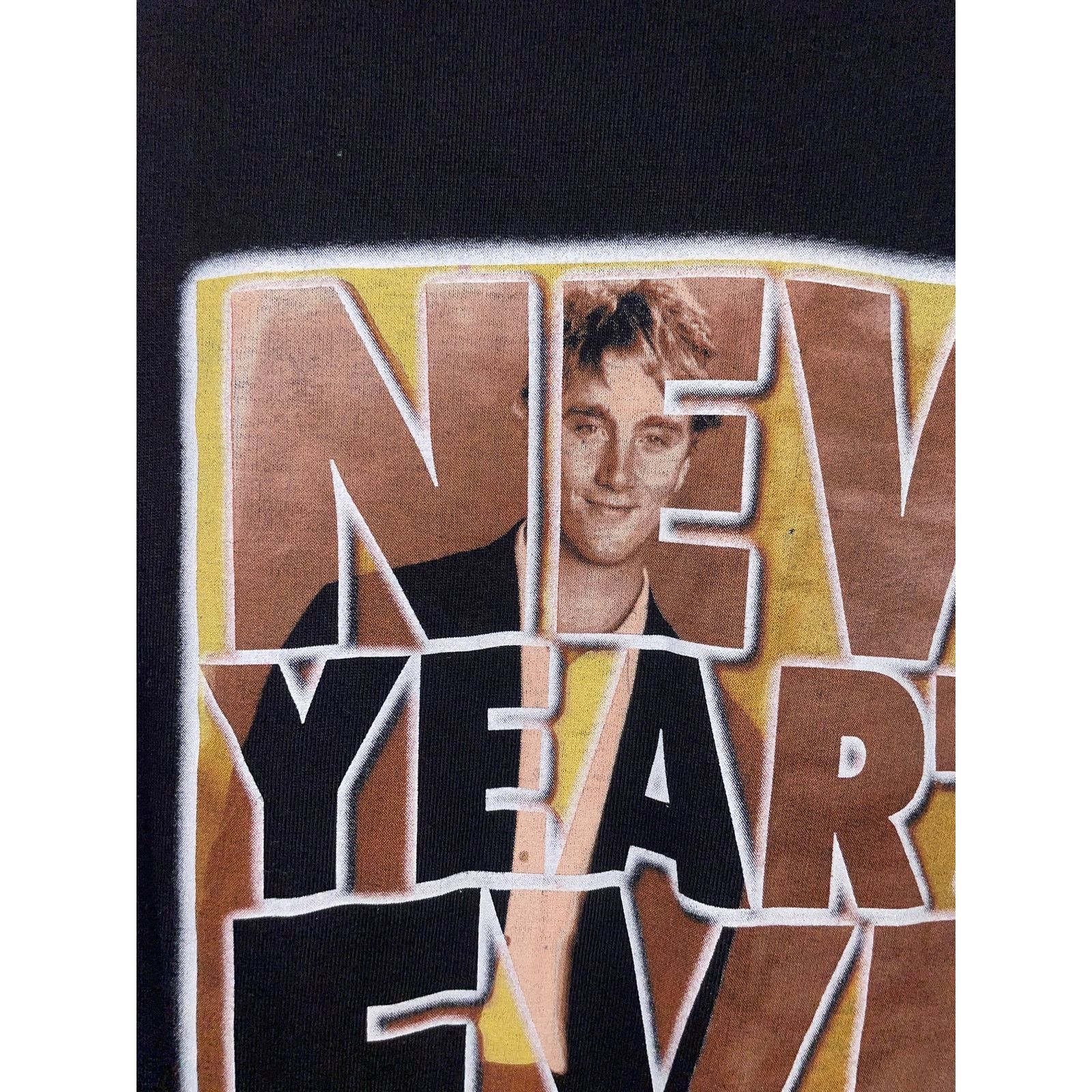 Hanes Vintage Jay Mohr Shirt New Year's Eve Black L Comedy Tee Y2K Size US L / EU 52-54 / 3 - 3 Thumbnail