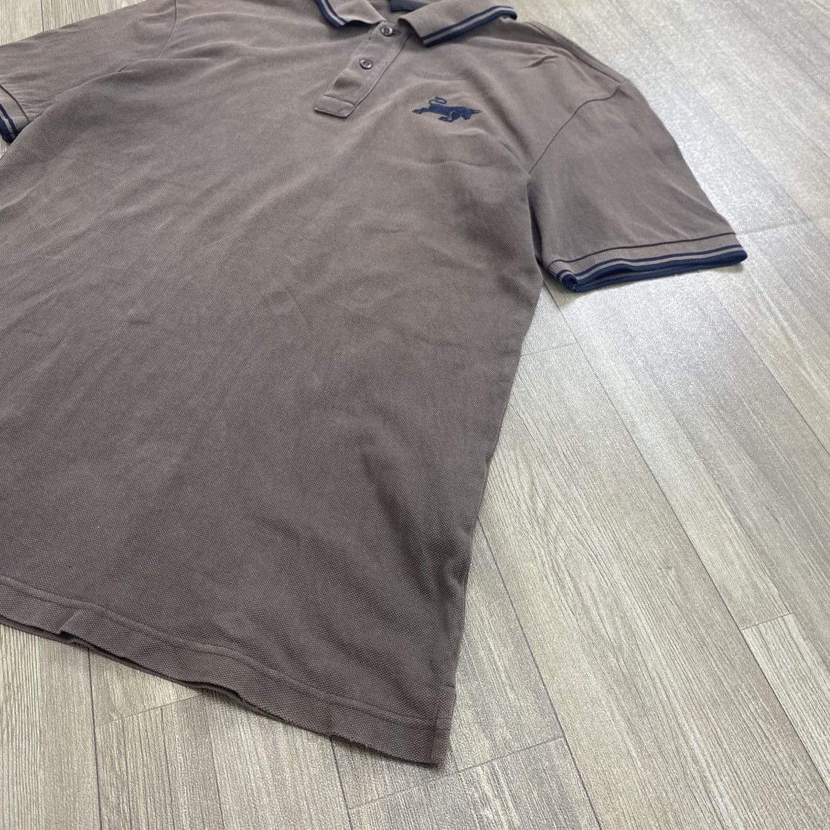 Prada × Vintage 🇮🇹 Prada Polo T-Shirt Bull Logo Size US L / EU 52-54 / 3 - 3 Thumbnail