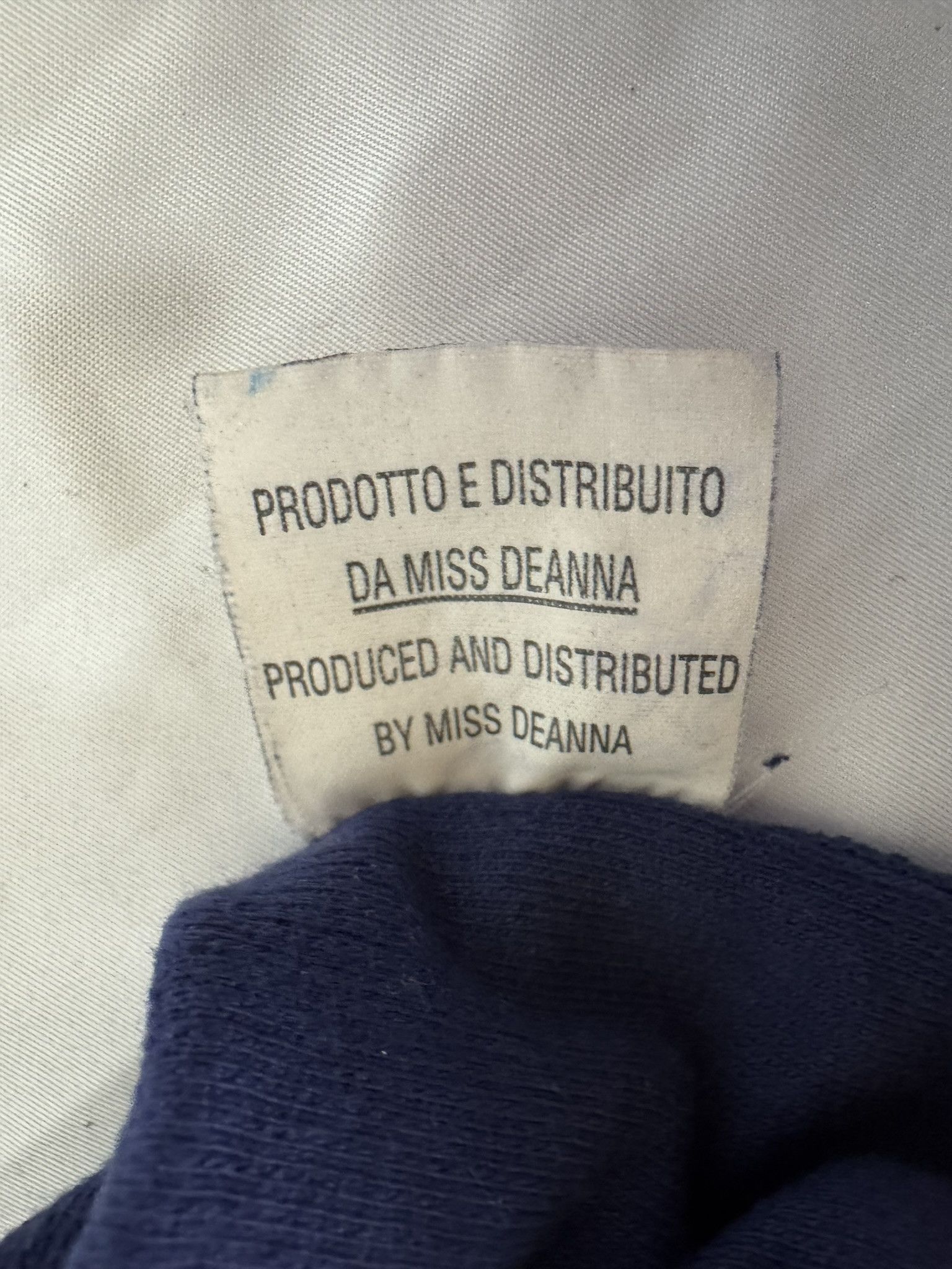 Maison Margiela Margiela Line 6 Navy Blue Cotton Long Sleeve Top Size M / US 6-8 / IT 42-44 - 5 Thumbnail
