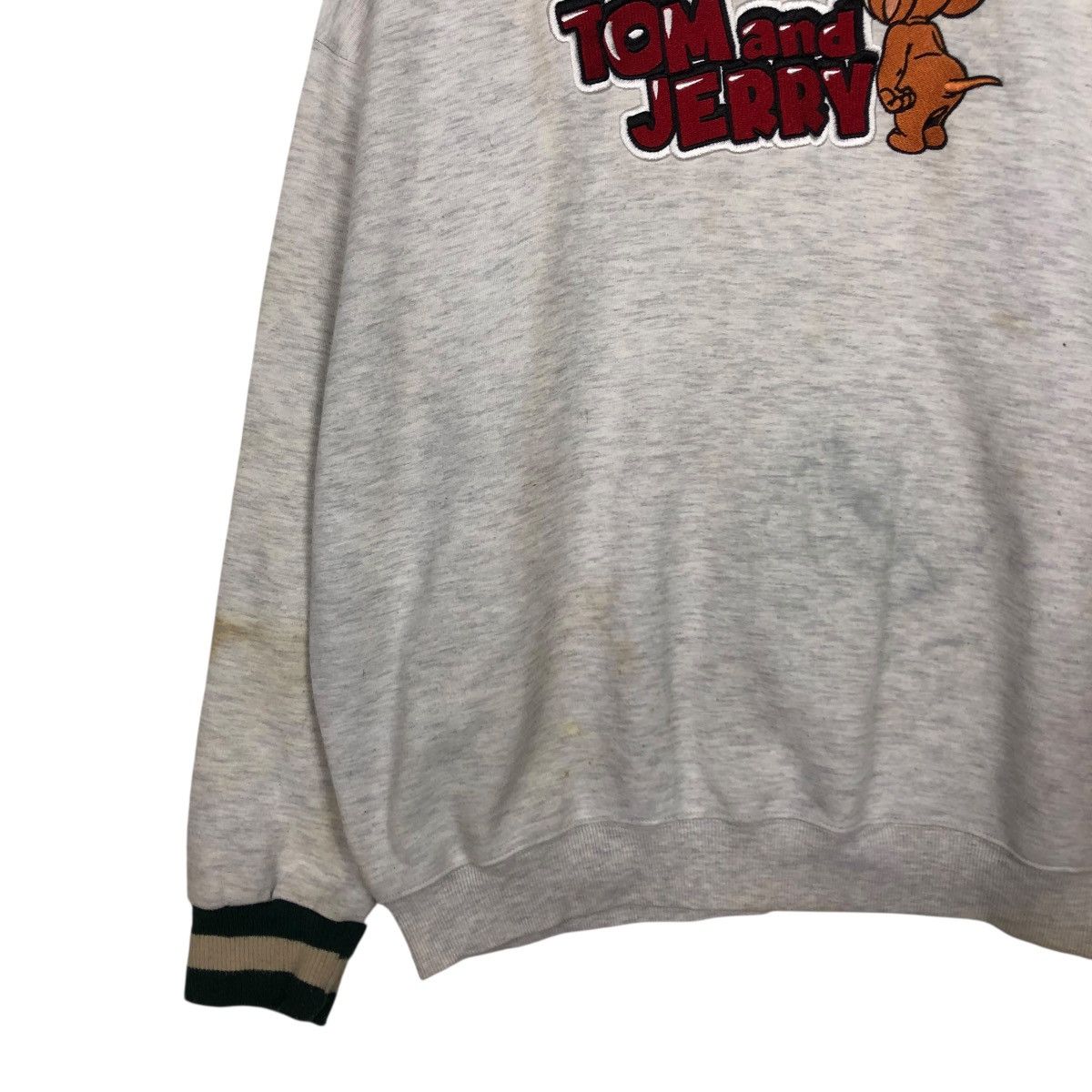 Japanese Brand 🔥VINTAGE SWEATSHIRT TOM & JERRY CARTOON BIG LOGO DESIGN Size US L / EU 52-54 / 3 - 6 Thumbnail