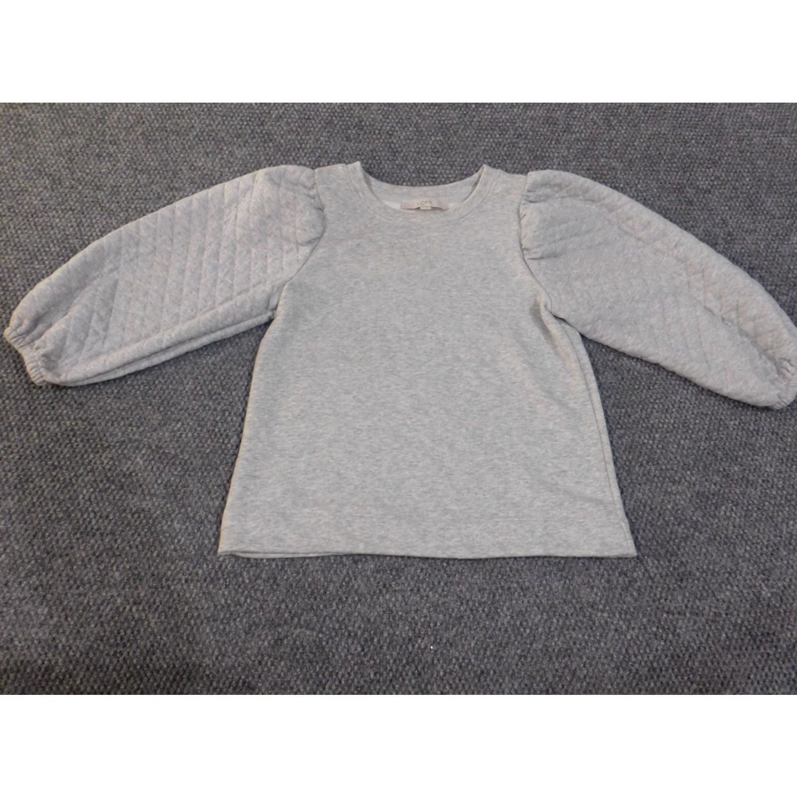 Loft **LOFT Gray XS Women's Crewneck Stretch Knit Pullover Sweater** User: Loft Gray XS Women's Crewneck Stretch Knit Pullover Sweater Size XS / US 0-2 / IT 36-38 - 4 Thumbnail