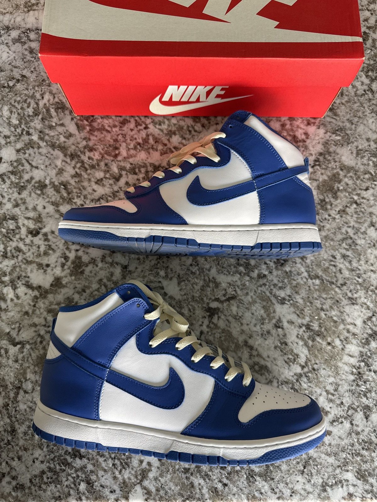 Nike Nike Dunk HI Retro Game Royal Size US 11 / EU 44 - 1 Thumbnail