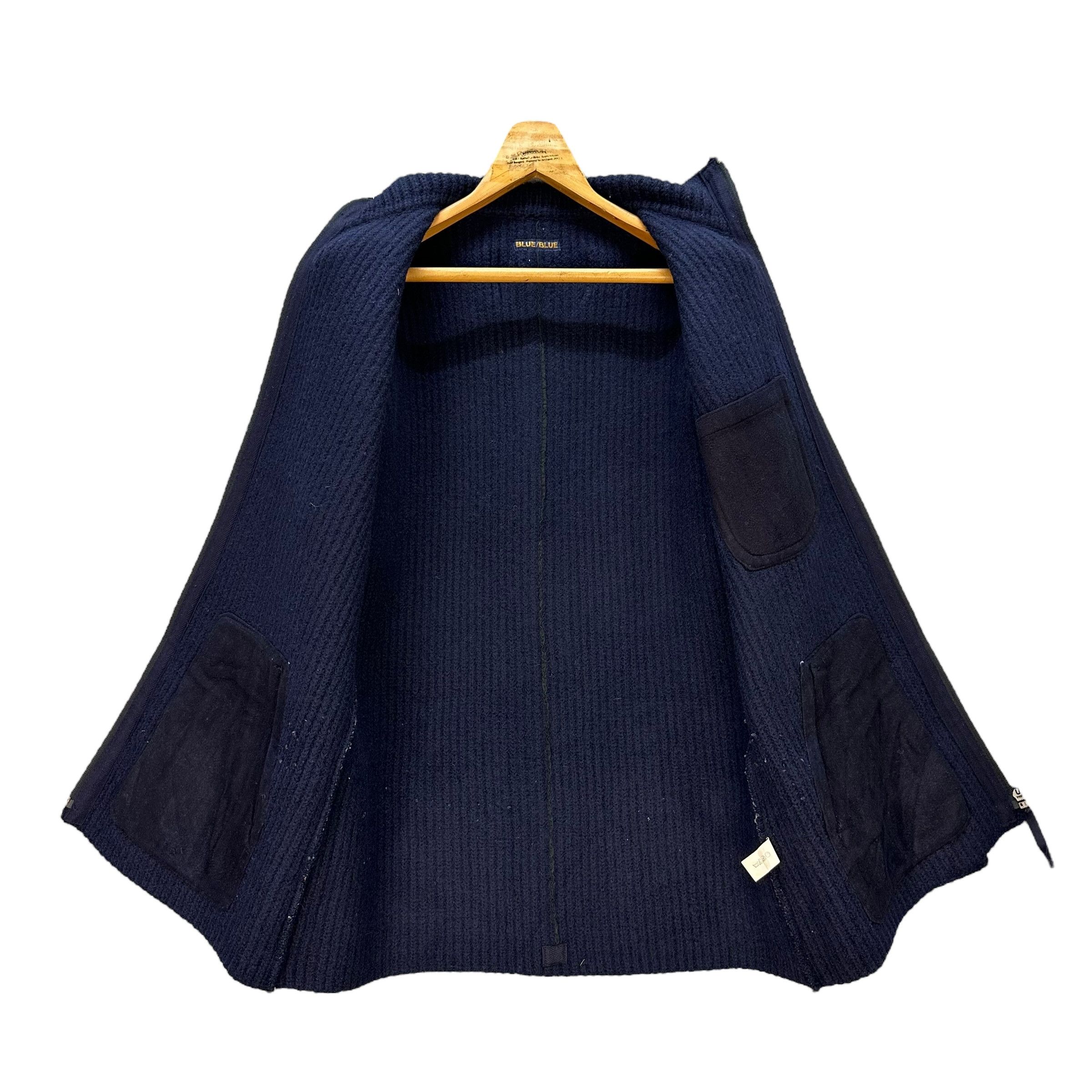 Blue Blue Japan BLUE BLUE Turtle Neck Wool Jacket #9138-61 Size US M / EU 48-50 / 2 - 6 Thumbnail