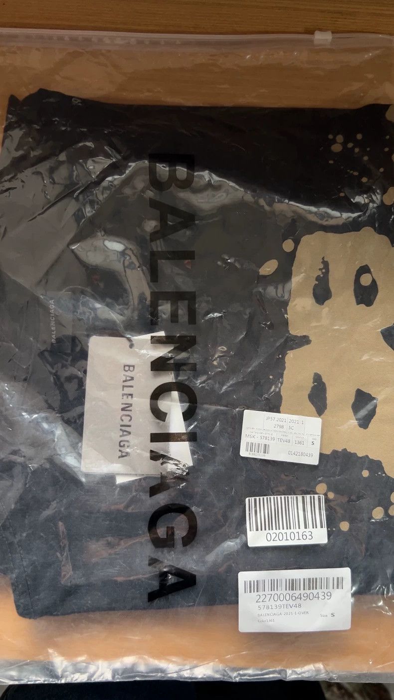 Balenciaga Balenciaga Sabotage do old graffiti double B short sleeves Size US S / EU 44-46 / 1 - 9 Thumbnail