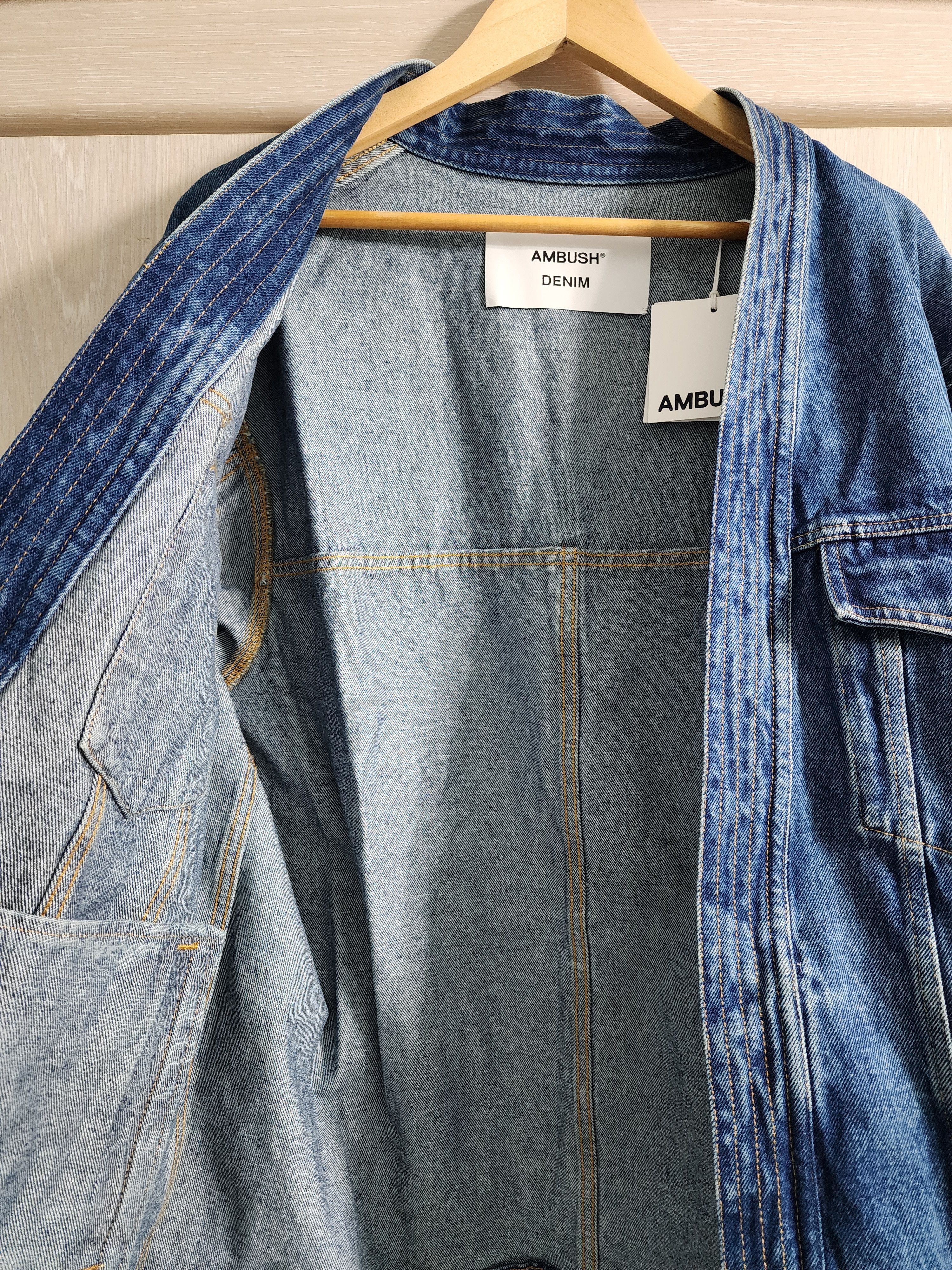 Ambush Design AMBUSH Denim Kimono Jacket Size US S / EU 44-46 / 1 - 9 Thumbnail