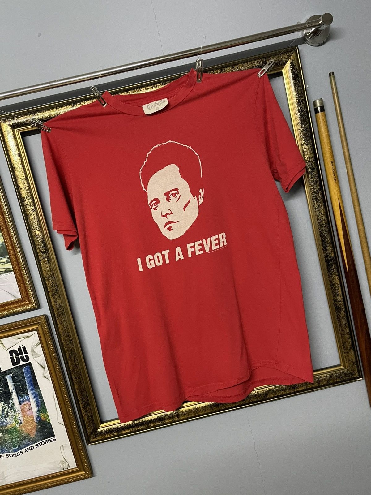 Japanese Brand Vintage 1990S ‘ I Got A Fever ‘ Christopher Walken Tshirt Size US M / EU 48-50 / 2 - 2 Thumbnail