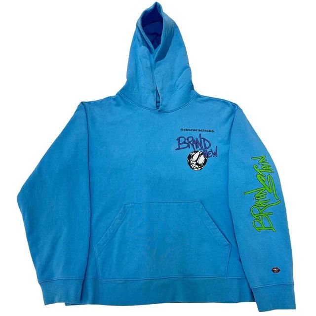 Chrome Hearts Chrome Hearts Matty Boy Brain New Hoodie Blue Size US L / EU 52-54 / 3 - 1 Thumbnail
