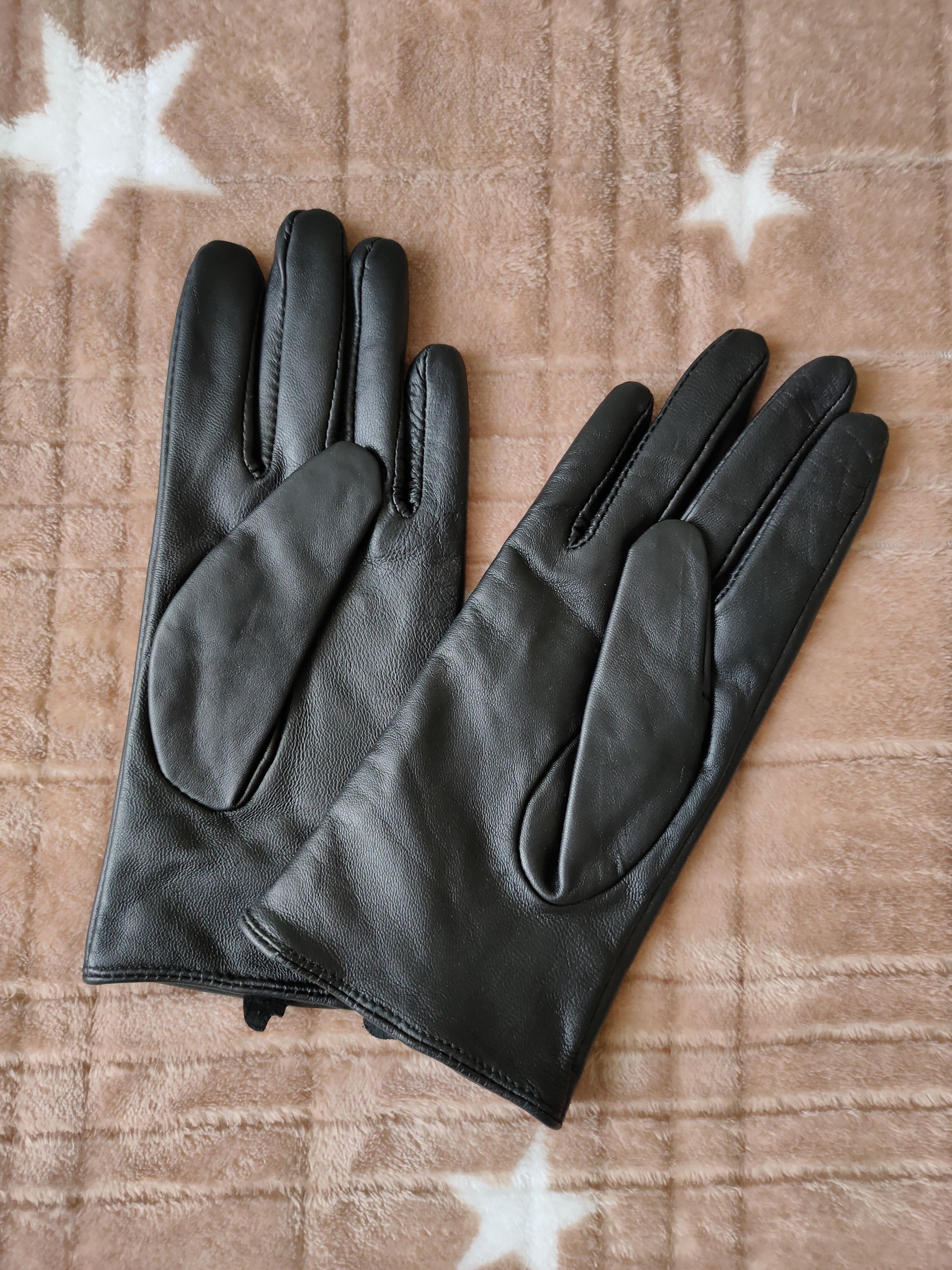 NEXT Woman's Leather Gloves Next S Embroidered Pattern Of Flowers Size ONE SIZE - 2 Thumbnail