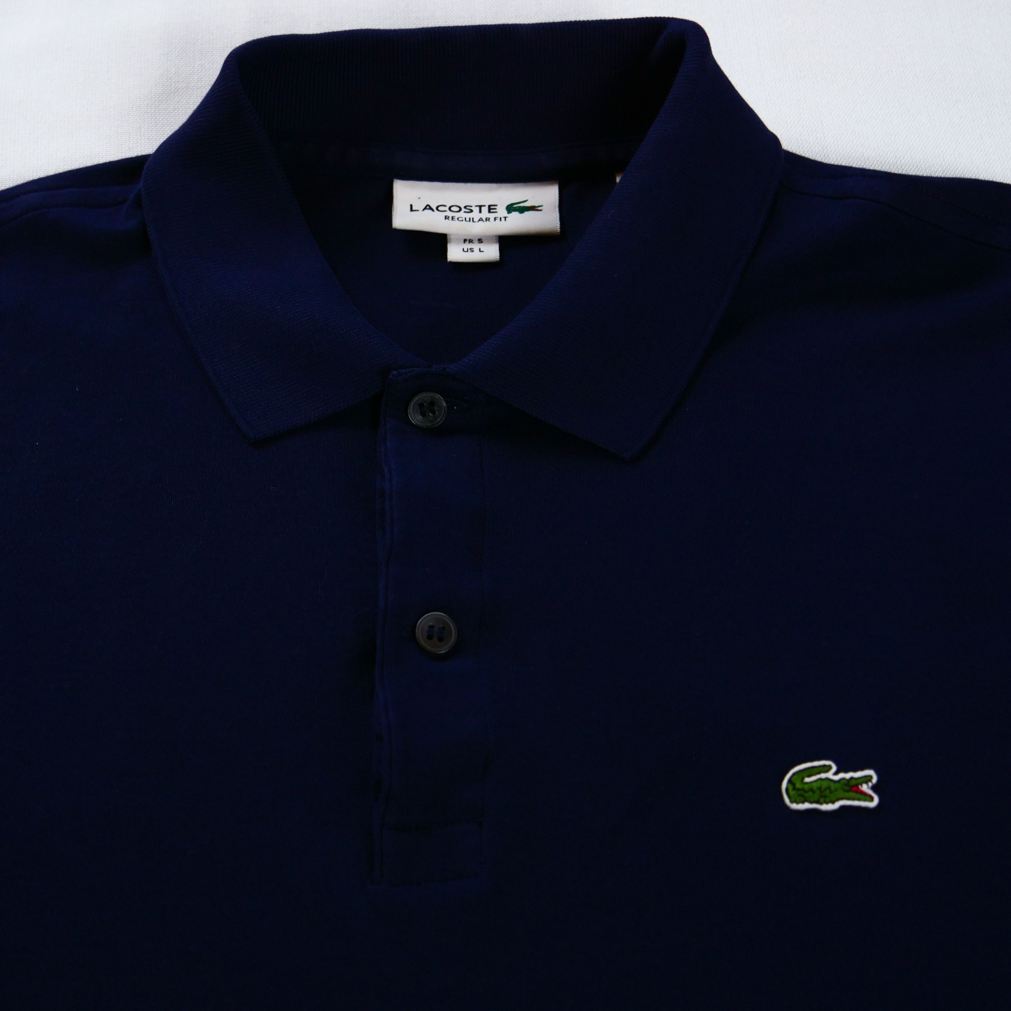 Lacoste Lacoste Men's Polo Prima Cotton Regular Fit Size Large Size US L / EU 52-54 / 3 - 3 Thumbnail