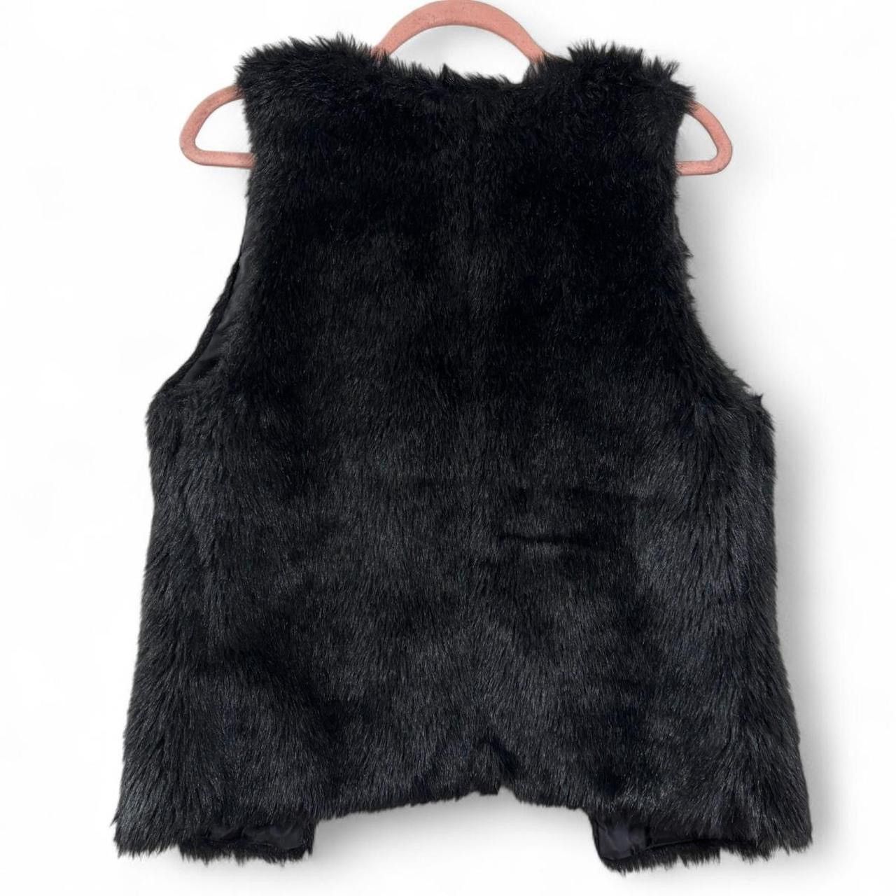 Other Vintage Avant-Garde Opium Black Faux Fur Vest Size US S / EU 44-46 / 1 - 6 Thumbnail