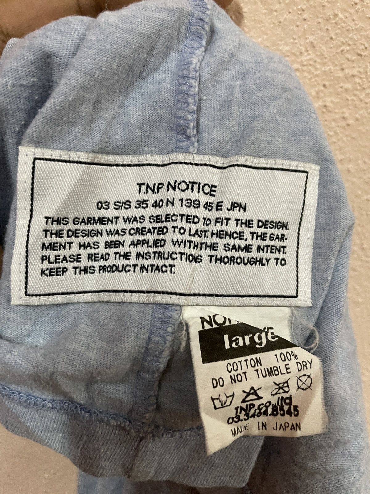 Nonnative Nonnative Japan designer floral inspiration blue large Y2K Size US M / EU 48-50 / 2 - 7 Thumbnail
