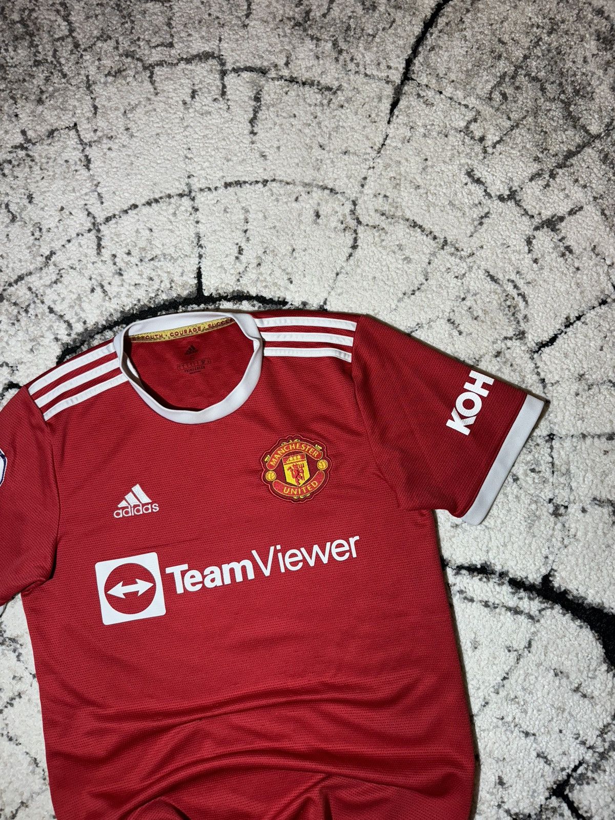 Adidas × Vintage RONALDO Manchester United 2021/22 Adidas Jersey Blockore S Size US S / EU 44-46 / 1 - 3 Thumbnail