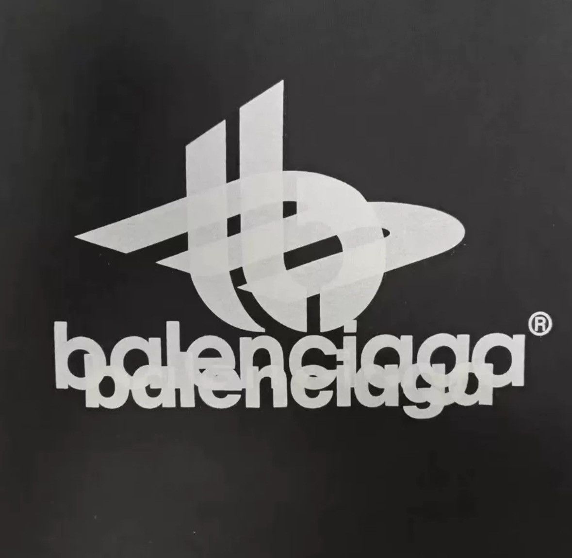 Balenciaga Balenciaga 23ss 3b Logo Vintage Short Sleeve T-shirt Size US M / EU 48-50 / 2 - 3 Thumbnail
