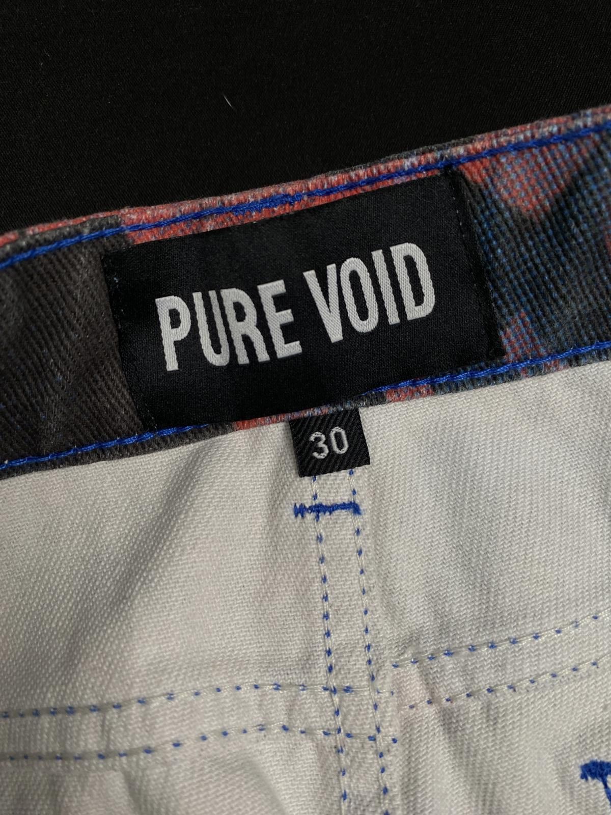 Japanese Brand Deadstock Pure Void Graphic Jeans Medium Size US 32 / EU 48 - 2 Thumbnail