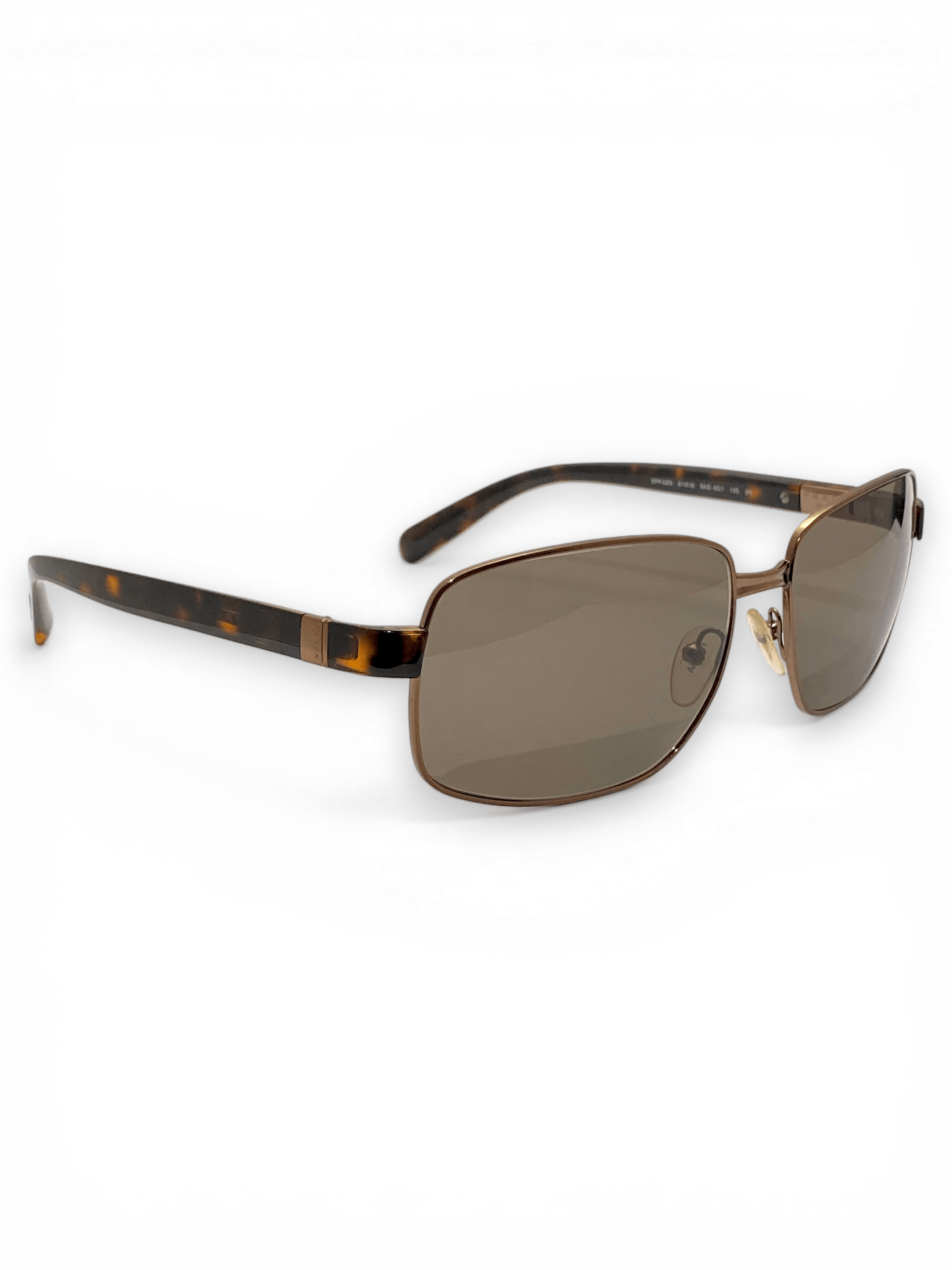 Prada Prada Logo Rectangular Aviator Sunglasses Vintage Y2K Size ONE SIZE - 2 Thumbnail