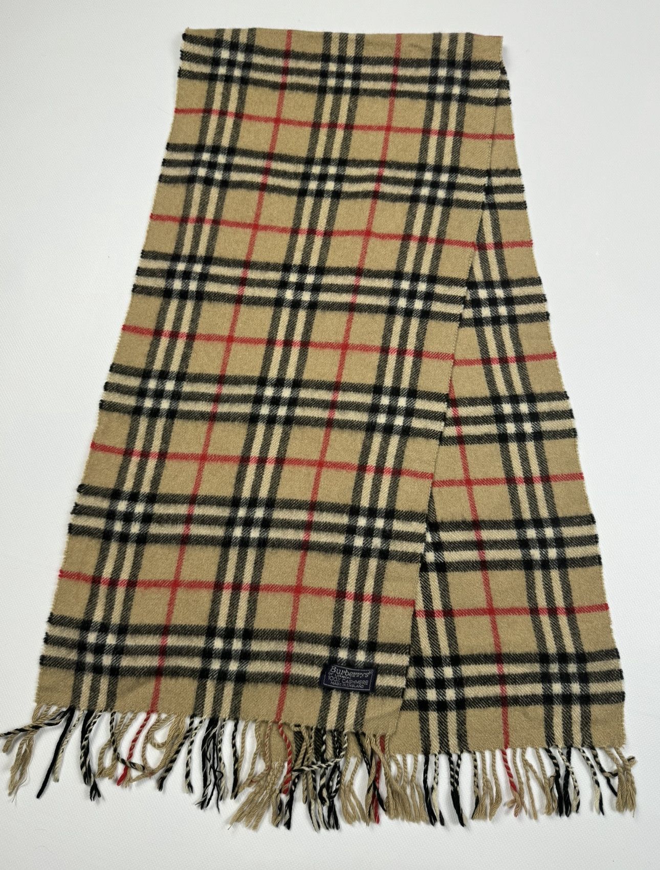 Burberry Vintage Burberry Burberry pure cashemere scarf Size ONE SIZE - 4 Thumbnail