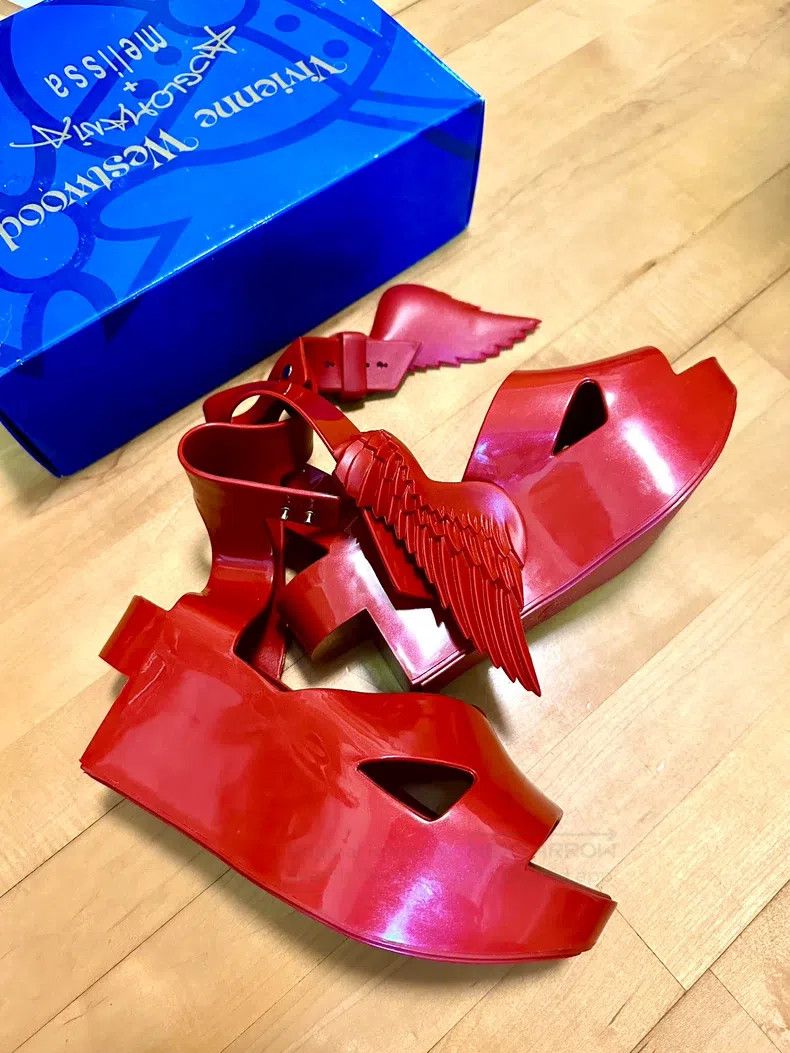 Vivienne Westwood Vivienne Westwood Winged Thick Soled Sandals Size US 8.5 / IT 38.5 - 2 Thumbnail
