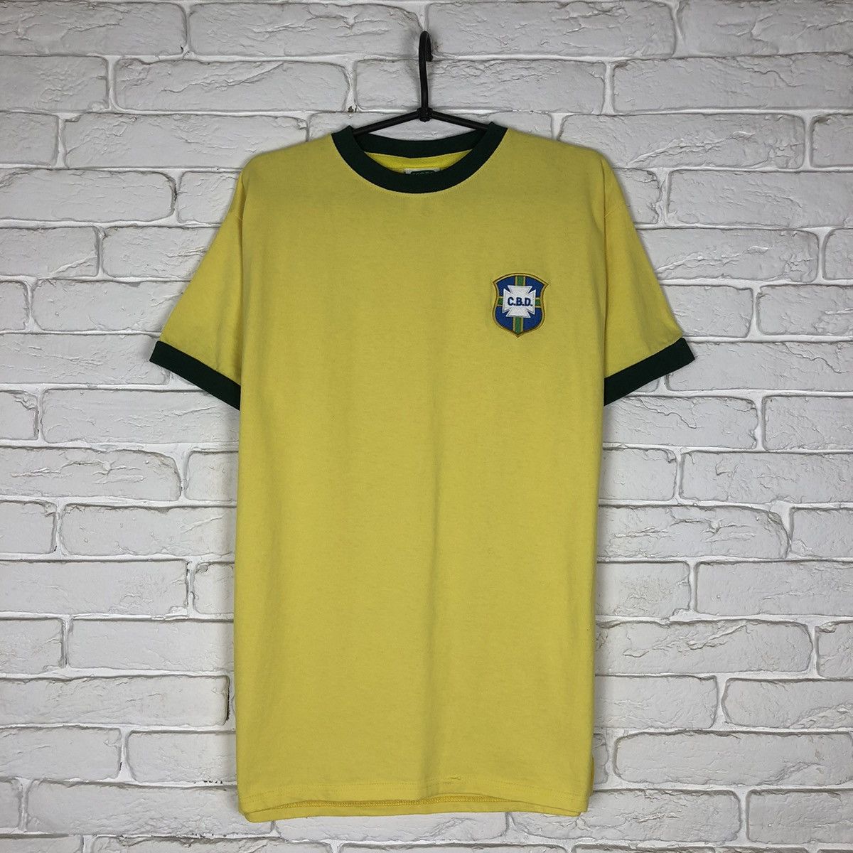 Other Brazil National Team retro copy jersey draw score Size US M / EU 48-50 / 2 - 1 Thumbnail