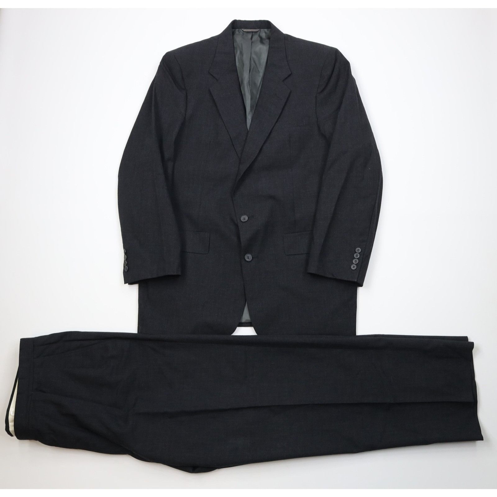 Christian Dior Monsieur Vintage 70s 80s Christian Dior 2 Piece Wool Suit Wedding Size 44L - 1 Thumbnail