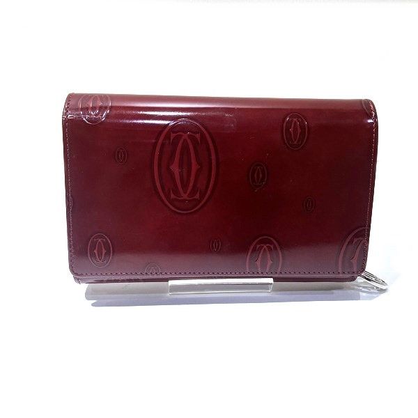 Cartier Cartier Cartier Happy Birthday Bifold Wallet L3000347 Leather Short Wallet L3000347 in Good Condition Size ONE SIZE - 1 Thumbnail