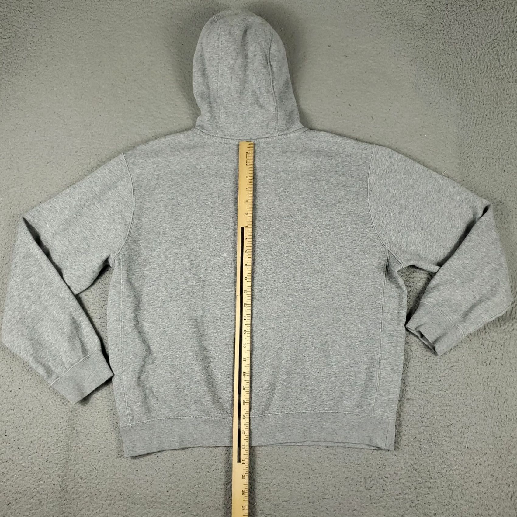 Nike Nike Hoodie Pullover Sweatshirt Mens Medium Gray Small Swoosh Size US M / EU 48-50 / 2 - 5 Thumbnail