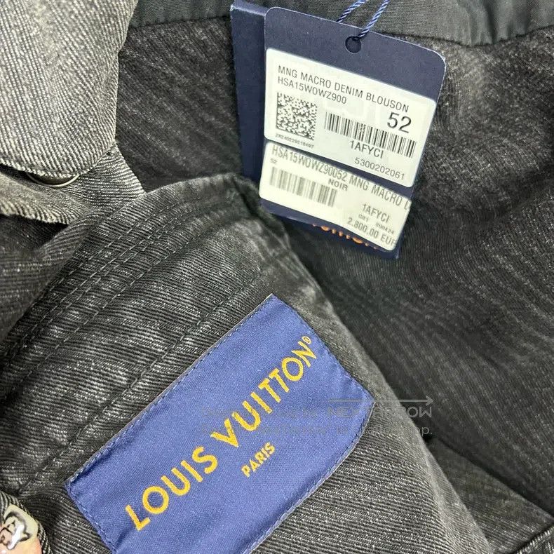 Louis Vuitton Louis Vuitton Gradient three-flower printed denim jacket Size US L / EU 52-54 / 3 - 4 Thumbnail