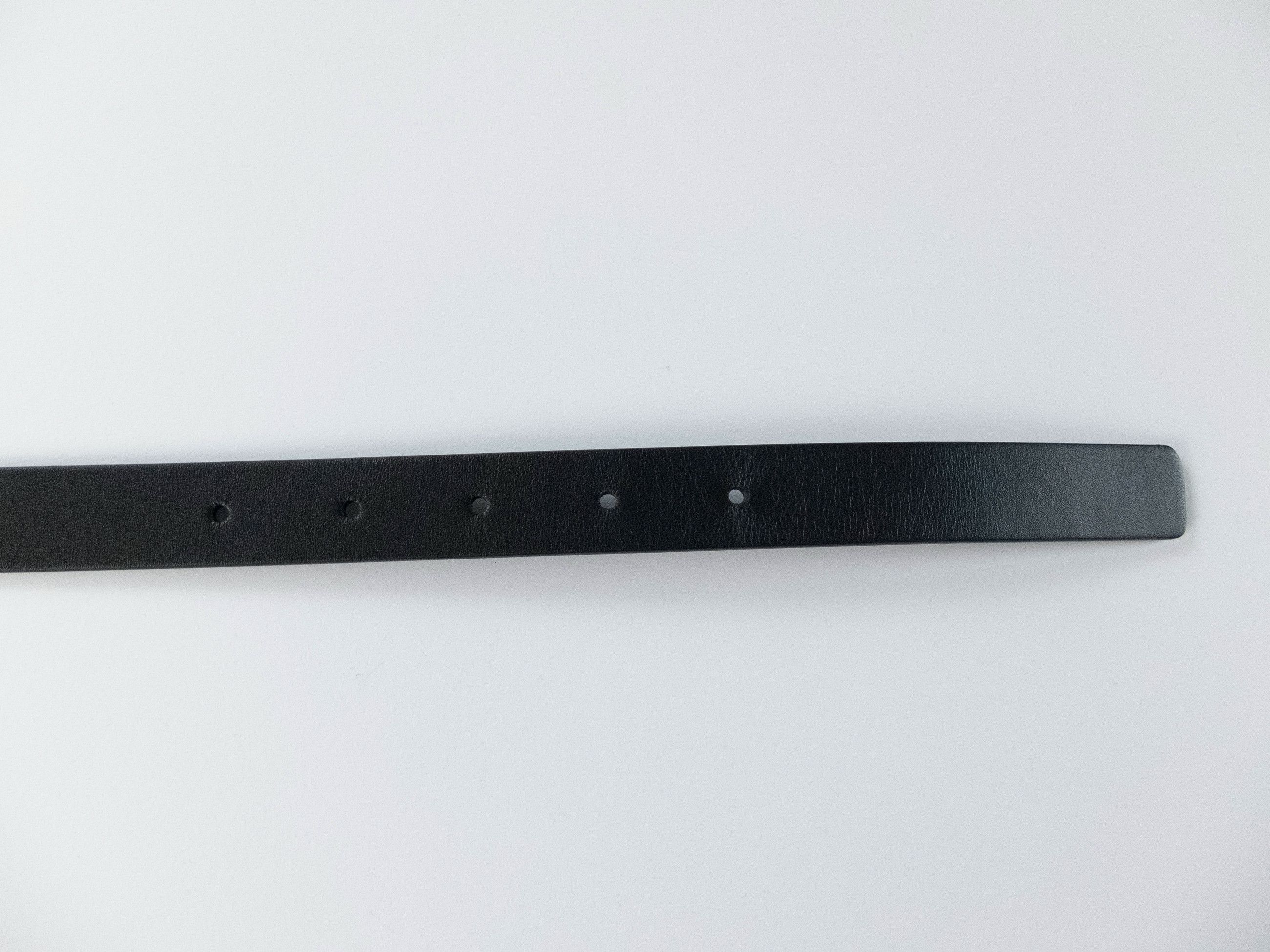 Bottega Veneta BOTTEGA VENETA black & silver chevron leather belt 85 Size 34 - 6 Thumbnail