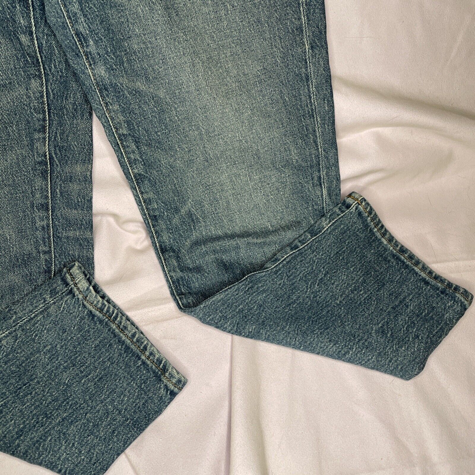 Madewell Madewell Women's Size 27 Dark Wash Mid-Rise Straight Leg Size 27" / US 4 / IT 40 - 3 Thumbnail