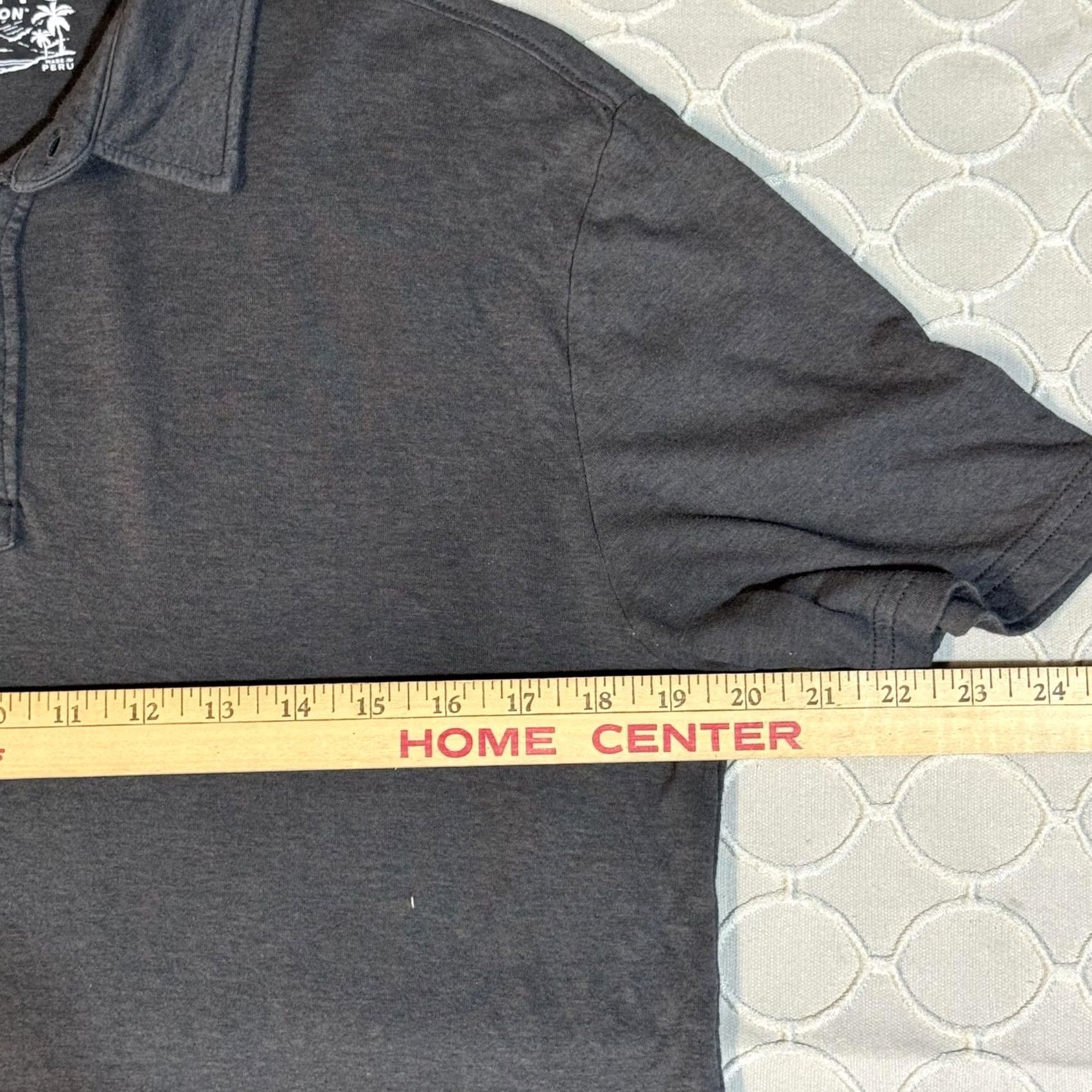 Faherty Faherty Polo Shirt Mens M Gray Cloud Cotton Peru Soft Pima Modal Collared Polo Shirt Mens Gray Cloud Cotton Peru Soft Pima Modal Collared Size US M / EU 48-50 / 2 - 6 Thumbnail